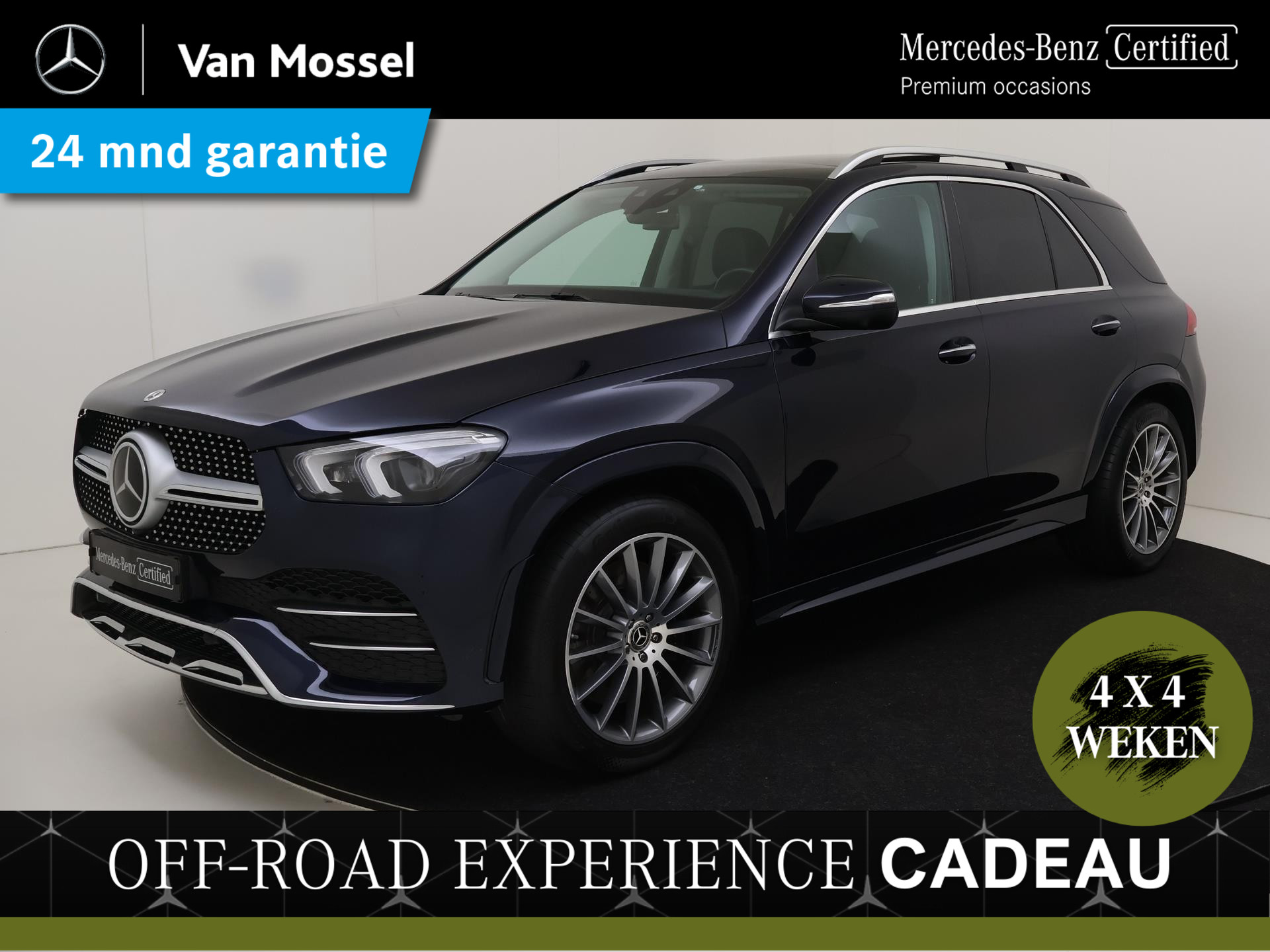 Mercedes-Benz GLE 450 4MATIC Premium Plus / Stoelverwarming / Stoelventilatie / Panorama-schuifdak / Rijassistentie Pakket / Burmester / 21 Inch AMG Multispaak / Memory-Stoelen /