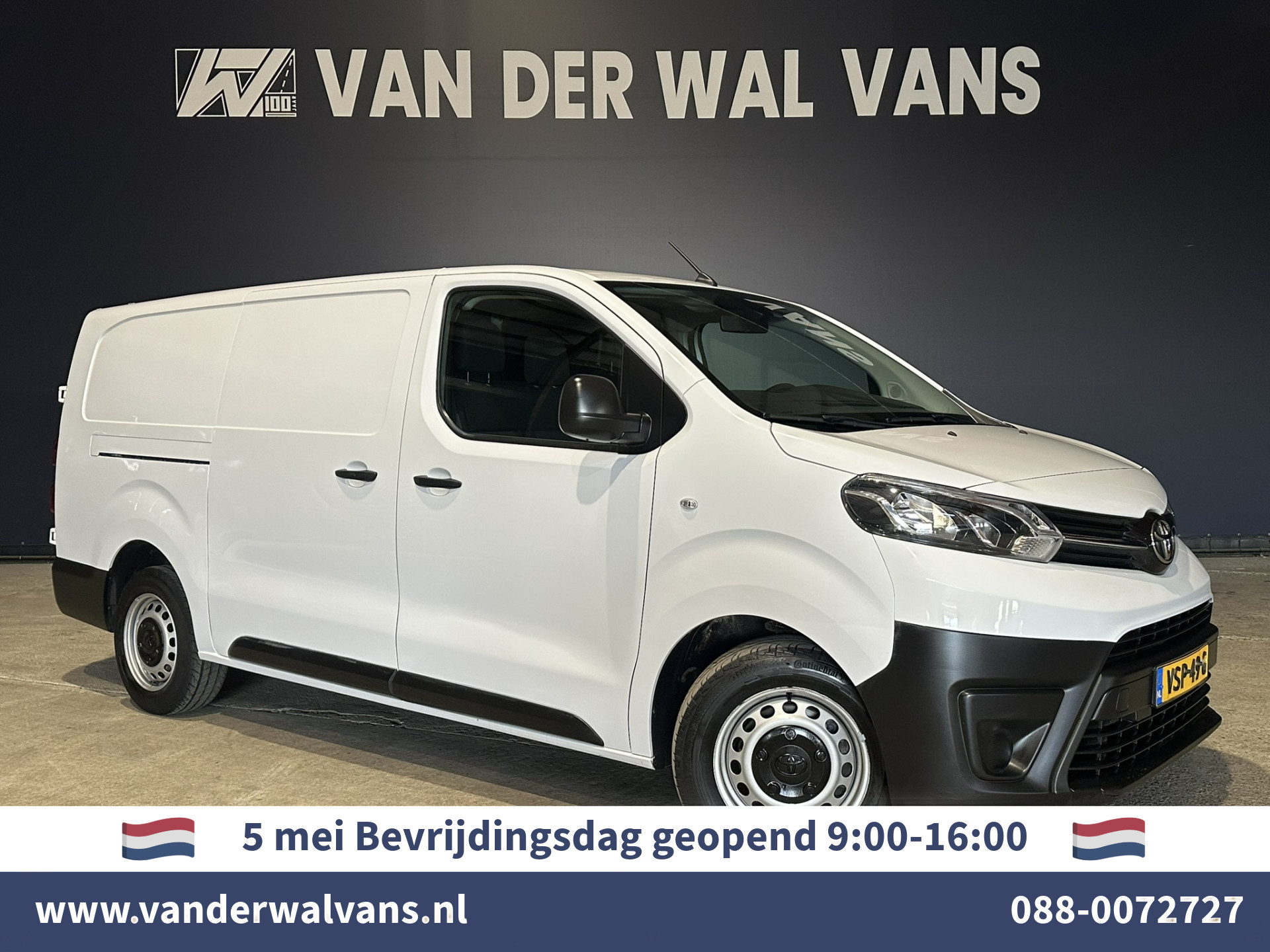 Toyota ProAce 1.5 D-4D L3H1 Euro6 Airco | Navigatie | Apple Carplay | Cruisecontrol | Trekhaak Android Auto, Bijrijdersbank