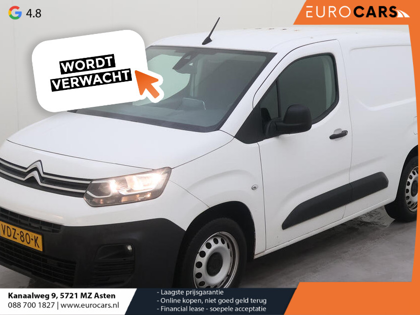 Citroën Berlingo 130pk Automaat Apple Carplay Cruise control Parkeersensoren 3-zits Airco Euro6