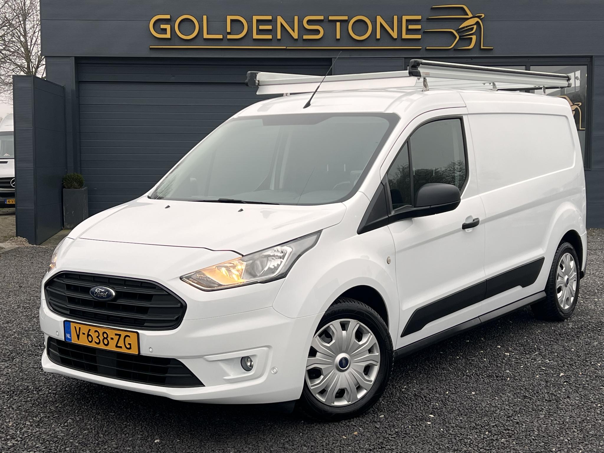 Ford Transit Connect 1.5 EcoBlue L2 Trend 1e Eigenaar,Navi,Airco,Cruise,Trekhaak,PDC Voor en Achter,Dak Imperiaal,6 Bak,101pk,N.A.P,Nieuwe Apk bij Aflevering