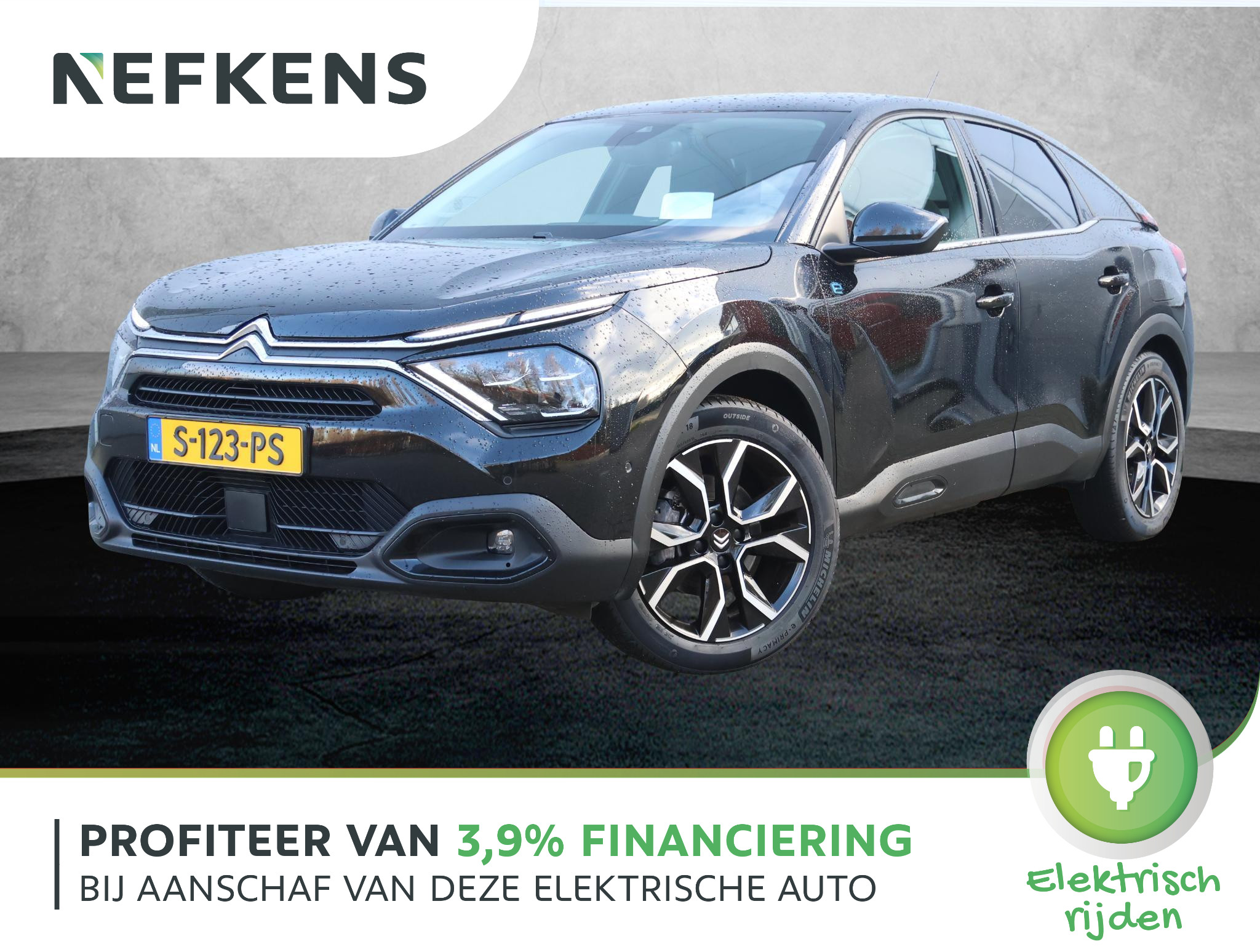 Citroën ë-C4 Shine 50 kWh 3-fase | Winterpakket | HiFi Focal | Camera | Adaptive Cruise | FULL LED | AppleCarPlay