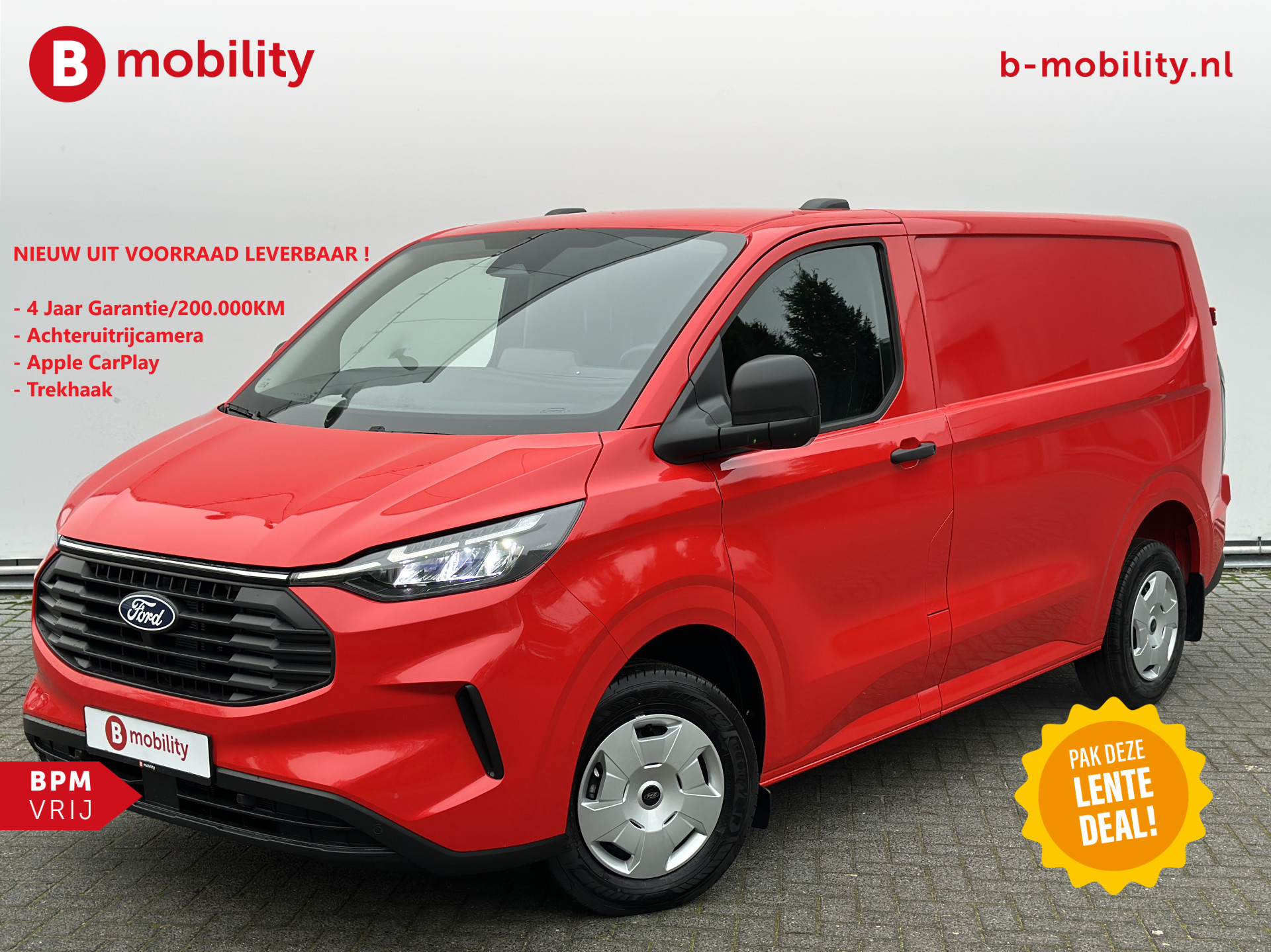 Ford Transit Custom 280 2.0 TDCI L1H1 Trend Trekhaak 2.000kg Achteruitrijcamera | Apple CarPlay | Cruise Control | Climate Control