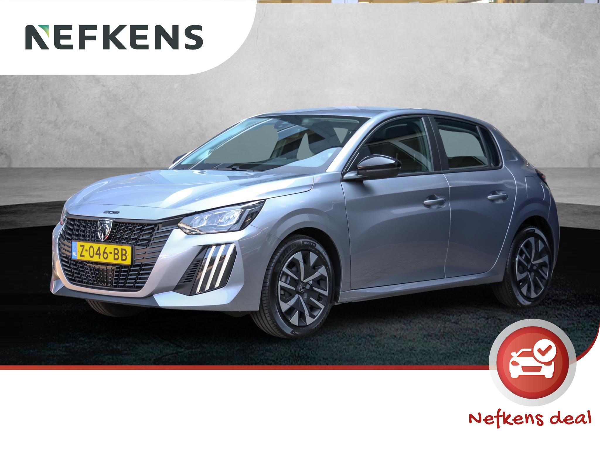 Peugeot 208 1.2 100 PK Active | Navigatie | Parkeersensoren Achter | Cruise Control | AppleCarPlay/AndroidAuto |