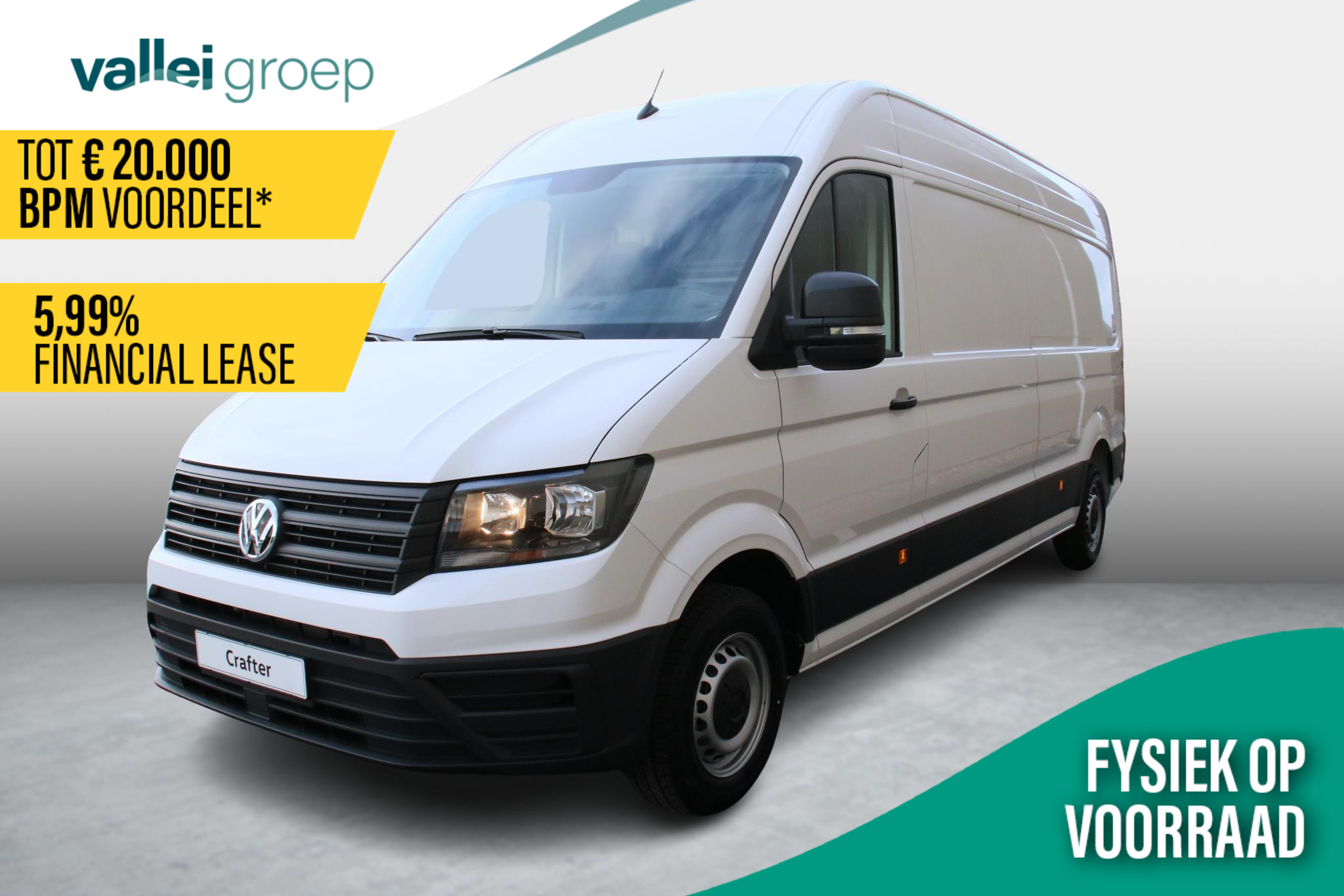 Volkswagen Crafter Bedrijfswagens 35 2.0 TDI 140PK L4H3 Trendline