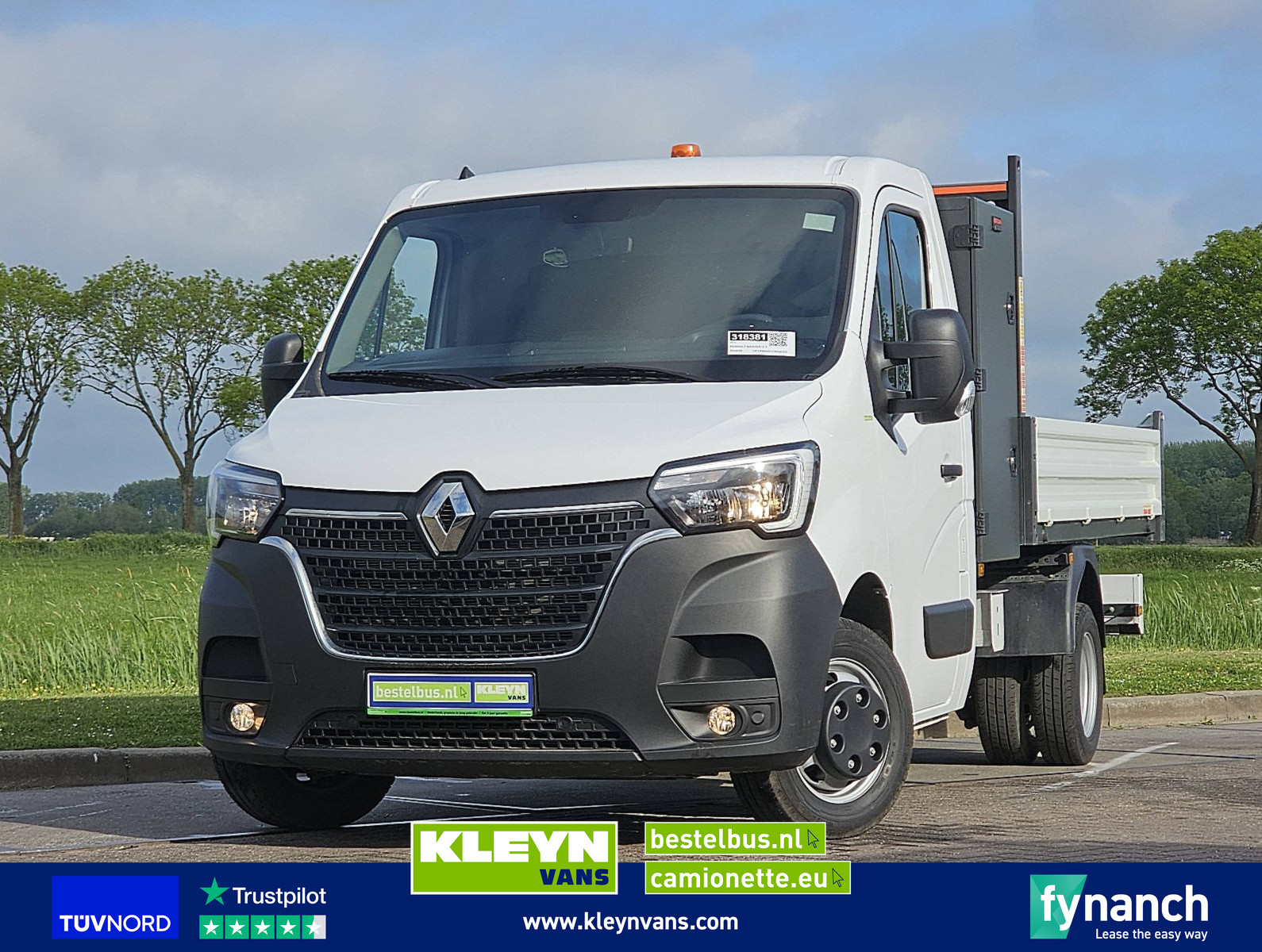 Renault Master 2.3 Kipper Dubbellucht !