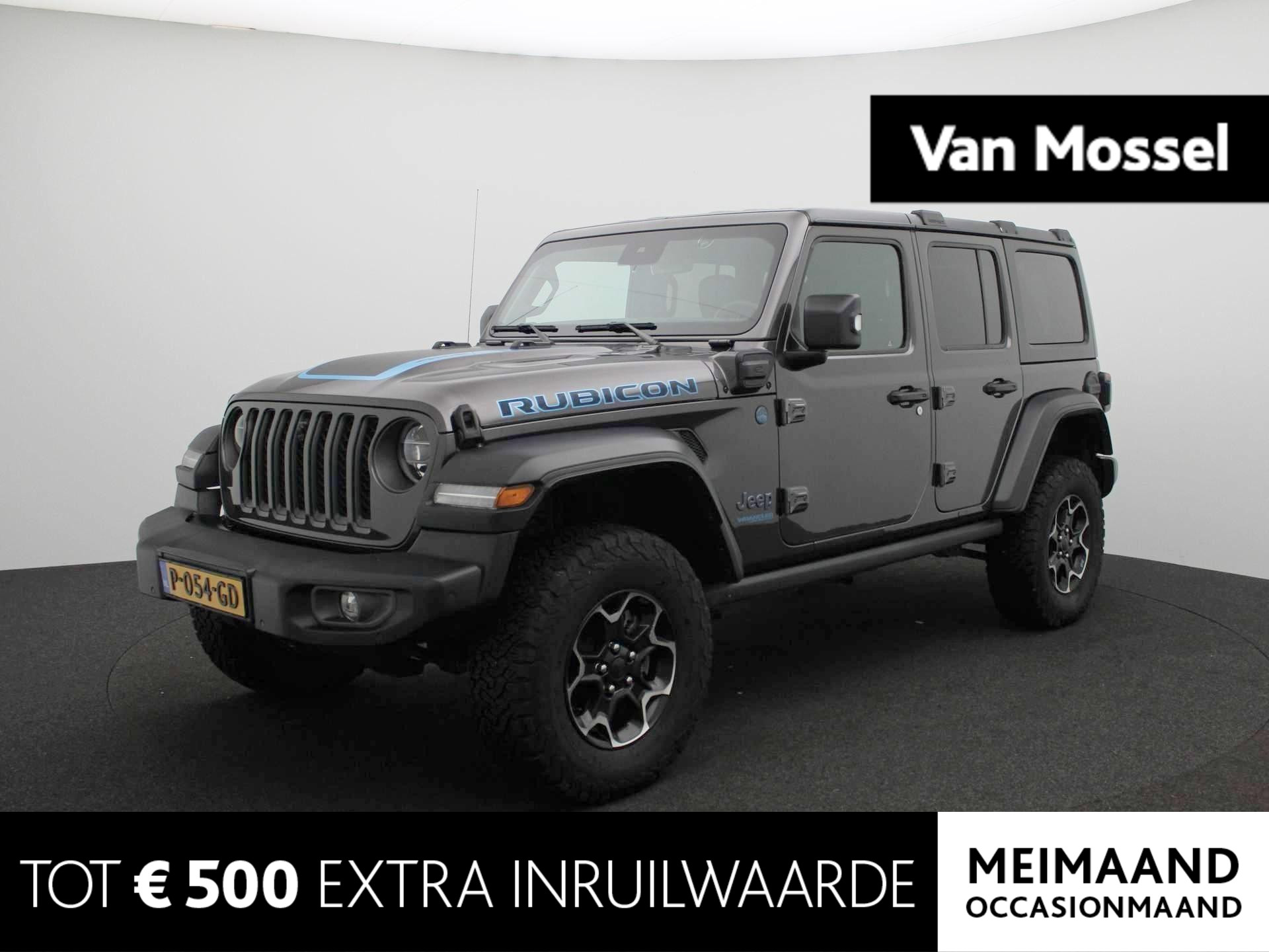 Jeep Wrangler Unlimited 4xe 380 Rubicon | Adaptive Cruise Control | Stuur- en Stoelverwarming | Apple Carplay & Android Auto |