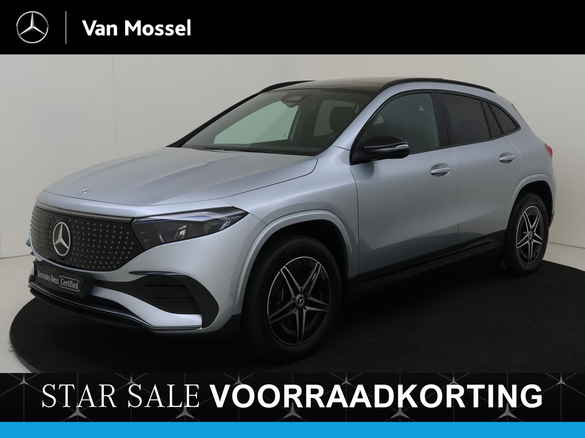 Mercedes-Benz EQA 250+ AMG Line 71 kWh / Stoelverwarming / Achteruitrijcamera / Panaroma-schuifdak /