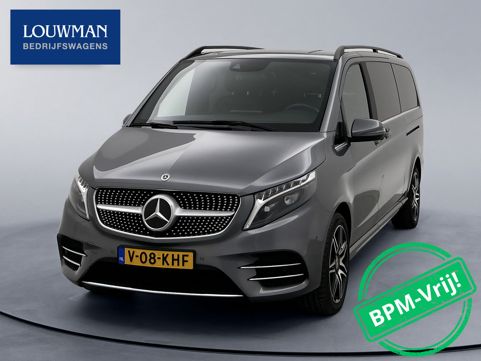 Mercedes-Benz V-Klasse 250d 4-MATIC Extra Lang AMG Avantgarde Dubbele Cabine Leder Alarm Klasse 3 Led