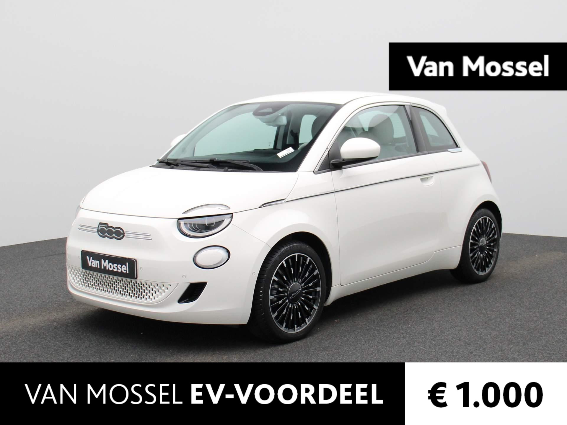Fiat 500e La Prima 42 kWh | Leder | Navi | ECC | PDC | LMV | Cam |