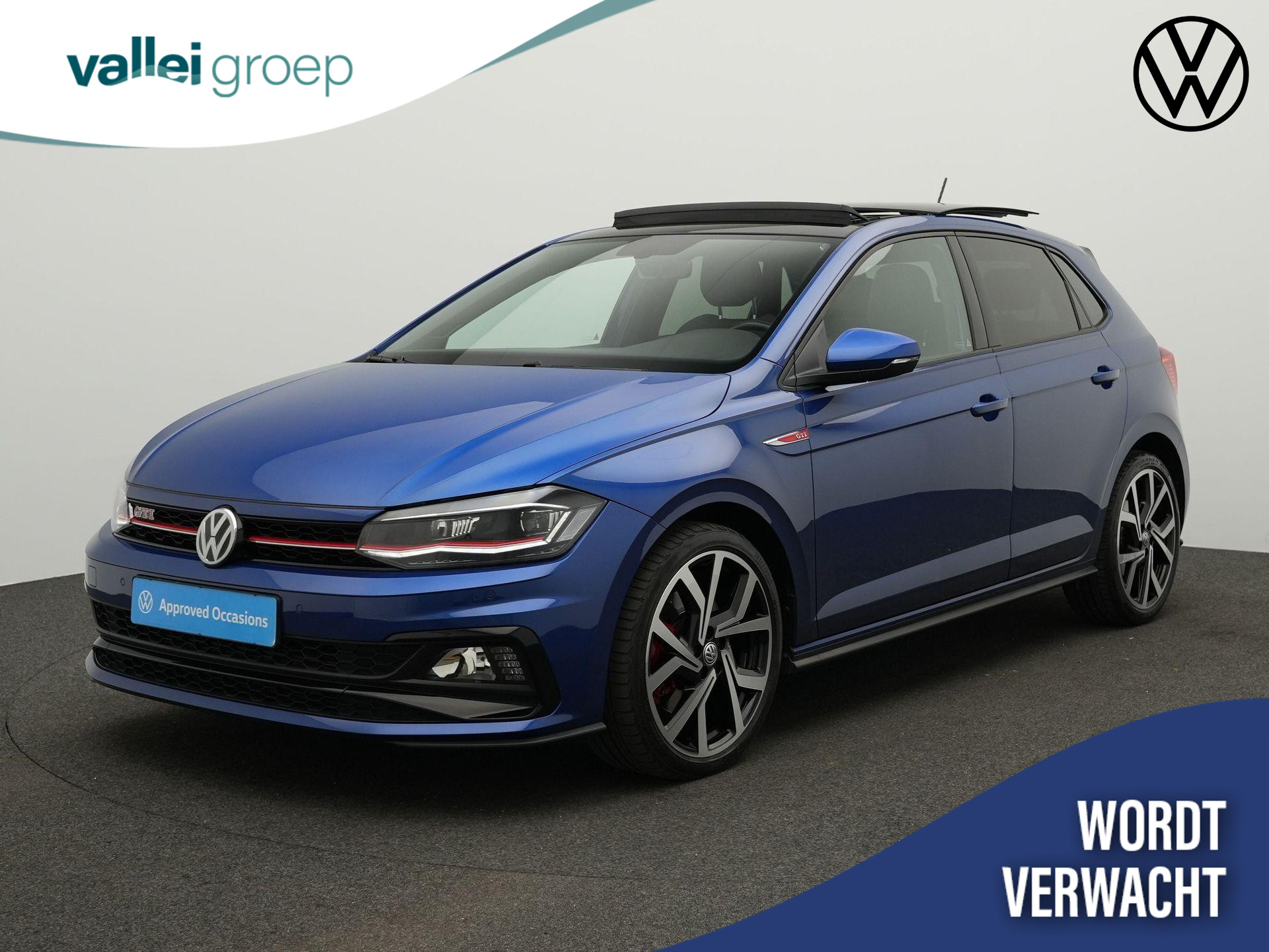Volkswagen Polo 2.0 TSI 200 pk DSG GTI | Panoramadak | Navigatie | Stoelverwarming | Parkeersensoren voor/achter | Adaptive Cruise