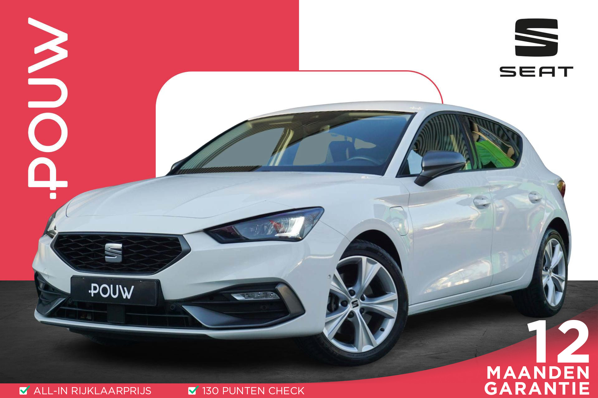 SEAT Leon 1.4 TSI 204pk eHybrid PHEV FR Business Intense | Stuur/Stoelverwarming | FullLink | Navigatie | PDC Rondom