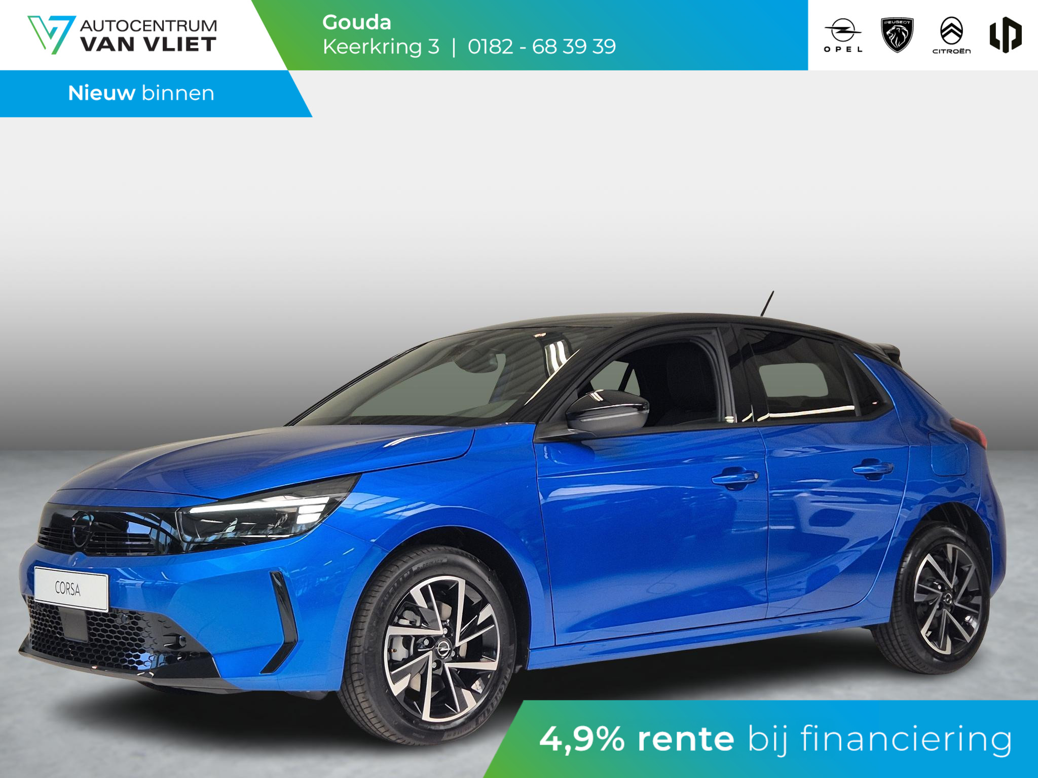 Opel Corsa 1.2 Turbo Hybrid Yes Automaat | Apple Carplay/Android Auto | Parkeersensoren Achter | Stoelverwarming | Stuurverwarming |