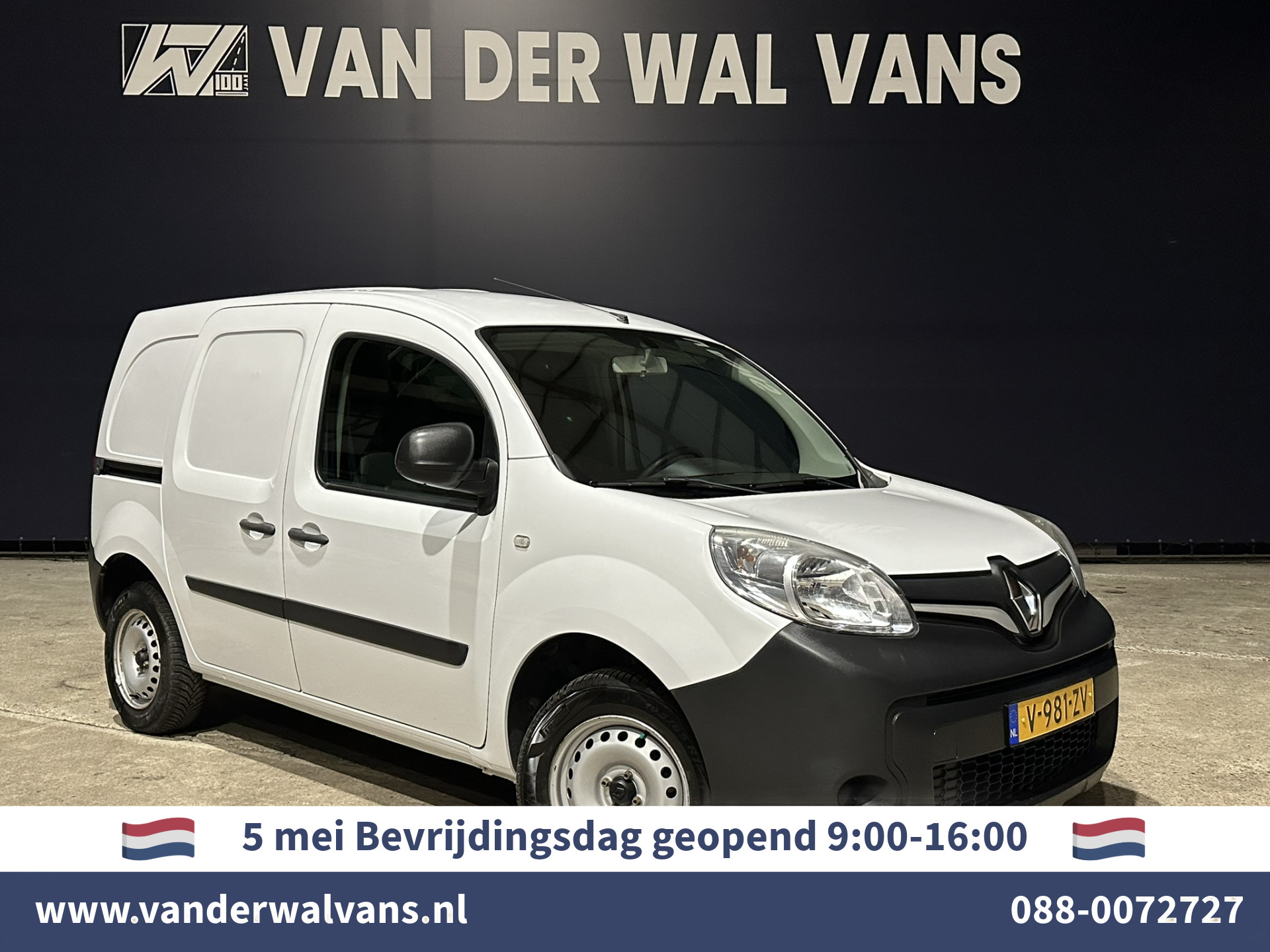 Renault Kangoo 1.5 dCi L1H1 Euro6 Airco | Cruisecontrol | Parkeersensoren | Zijdeur