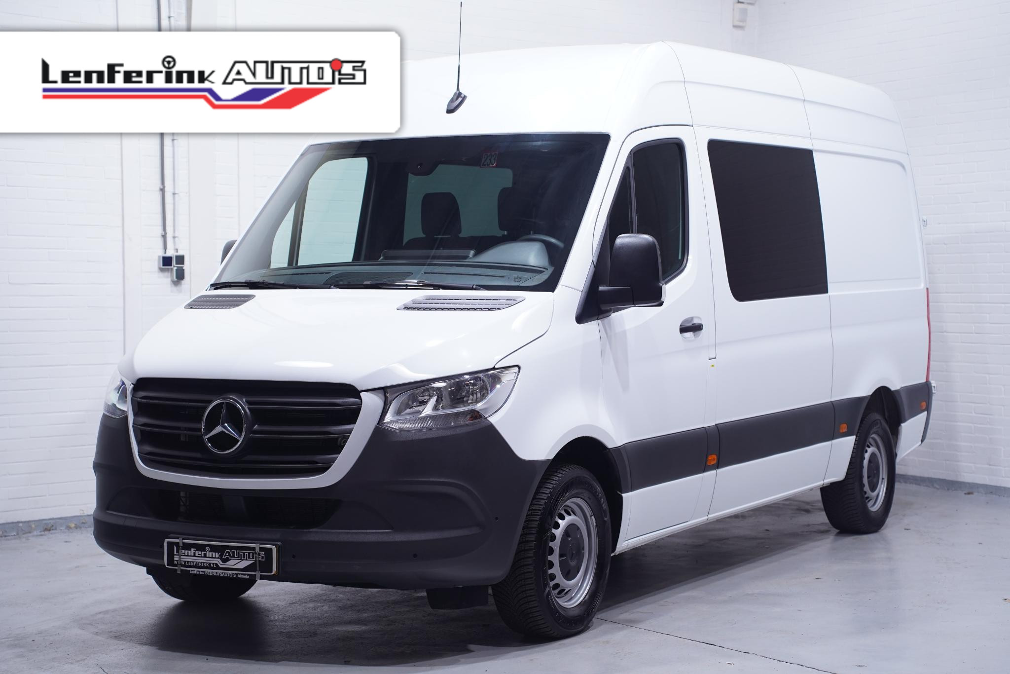 Mercedes-Benz Sprinter 317 CDI 170 pk Aut. Dubbel Cabine Navi, Camera Airco, Laadruimte Pakket, PDC V+A, 6-Zits