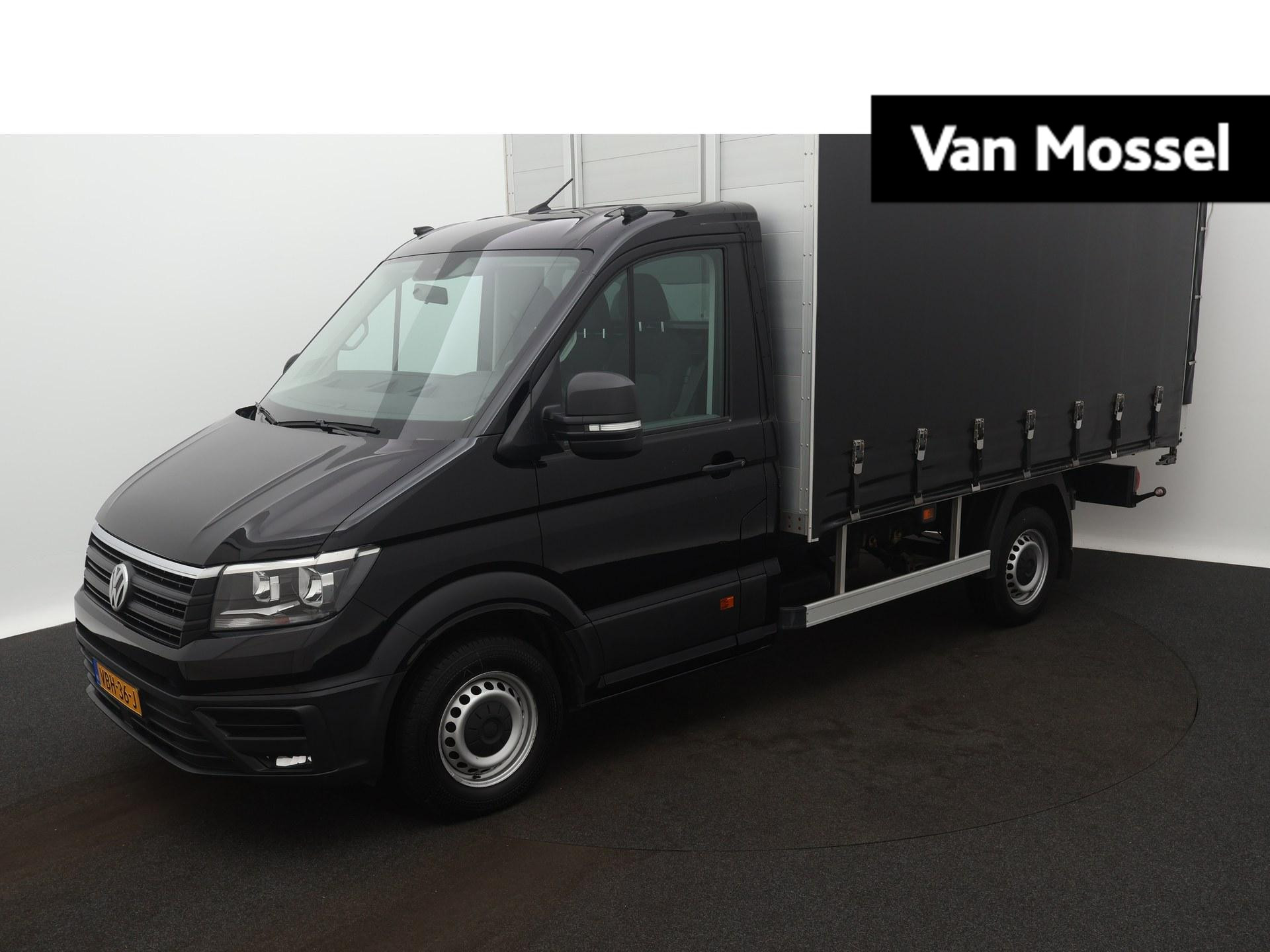 Volkswagen Crafter 35 2.0 TDI L3 Comfortline | Airco | Open laadbak met huif | Trekhaak| Radio | Bluetooth | Cruise control |