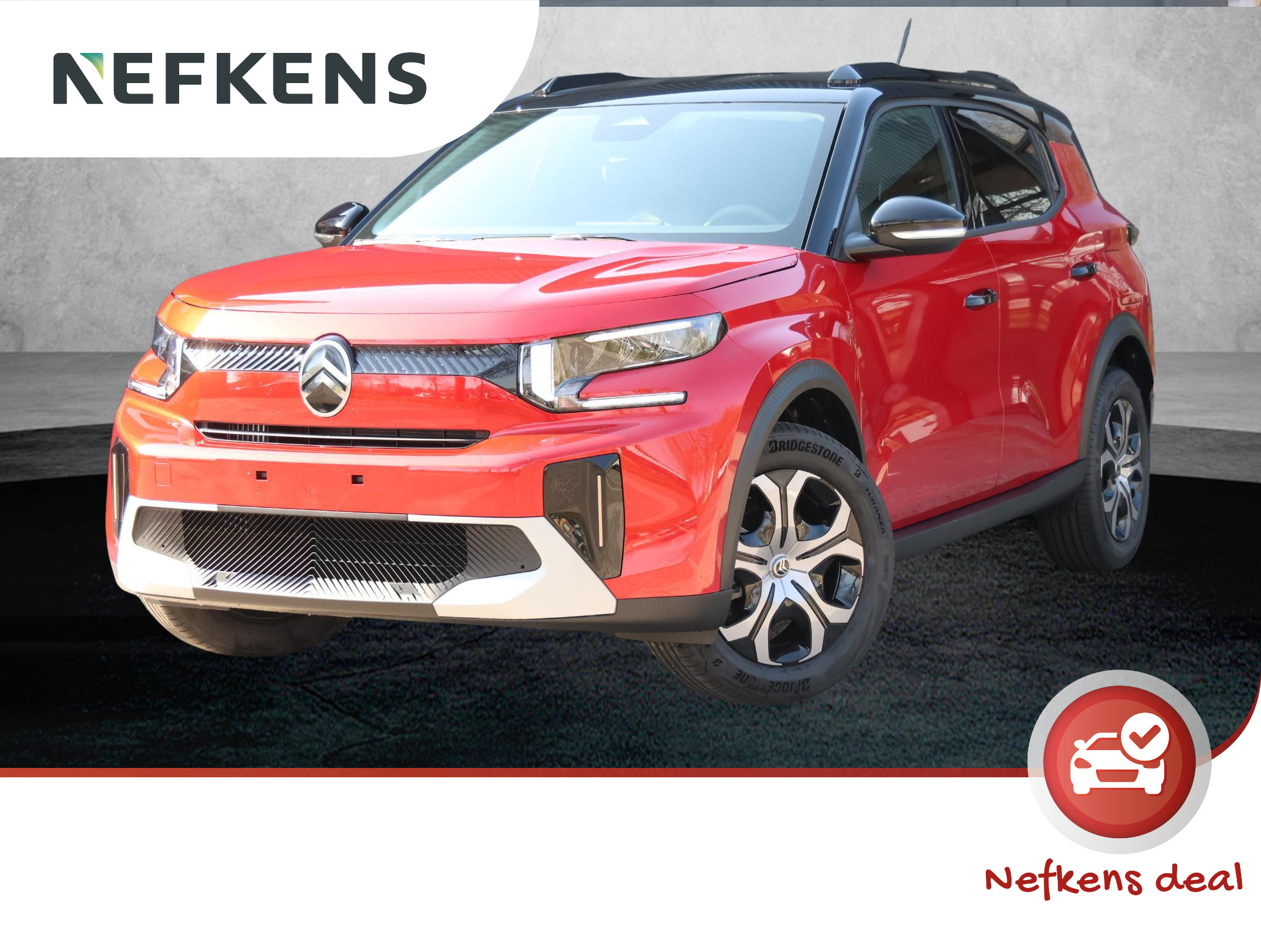 Citroën C3 Aircross 1.2 Turbo 100pk Plus Nu te zien bij Nefkens Amersfoort !