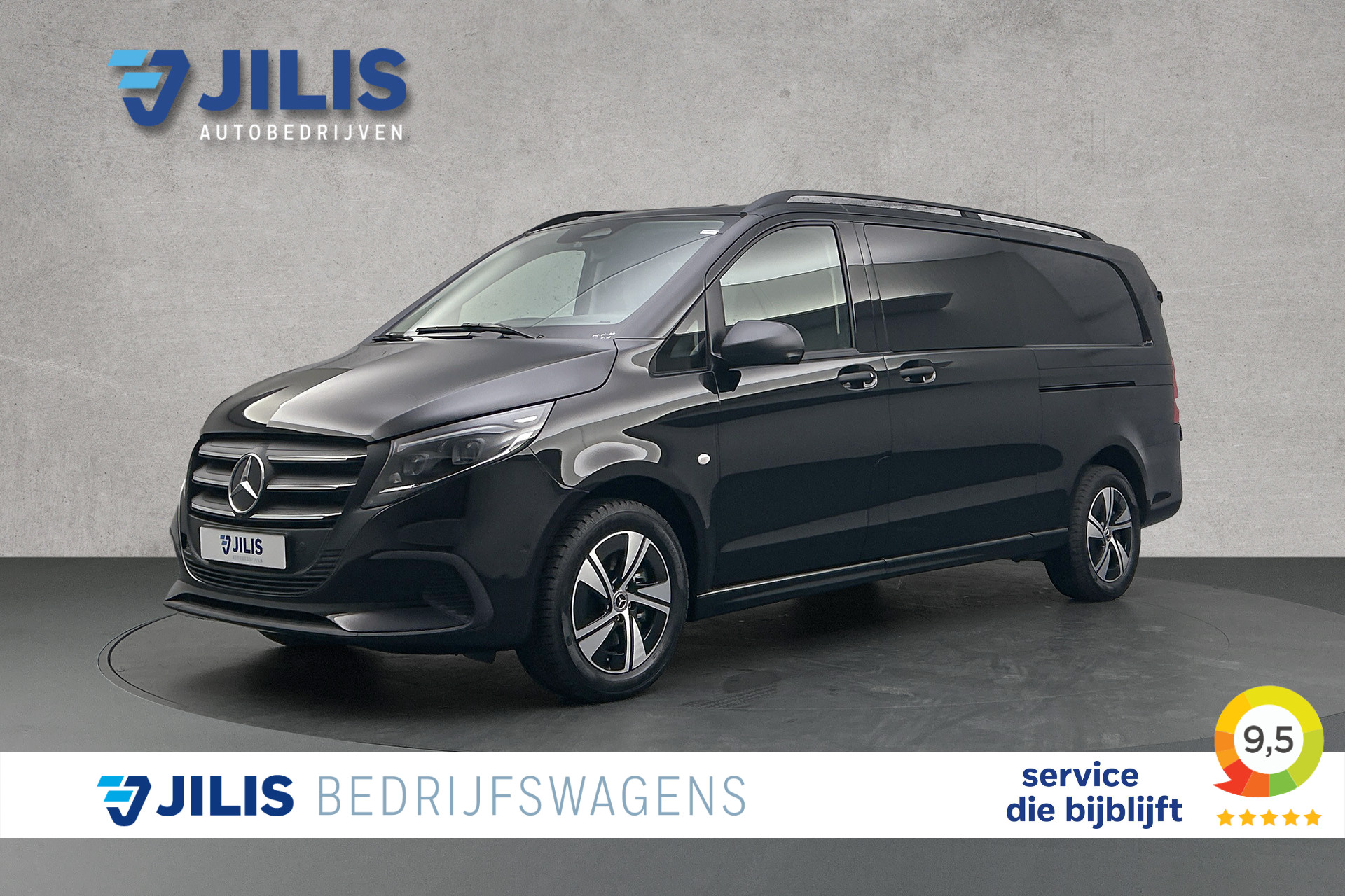 Mercedes-Benz Vito 119 CDI L3 Dubbel cabine | Adaptieve cruise control | Trekhaak | Leder | Camera | Dubbel schuifdeur