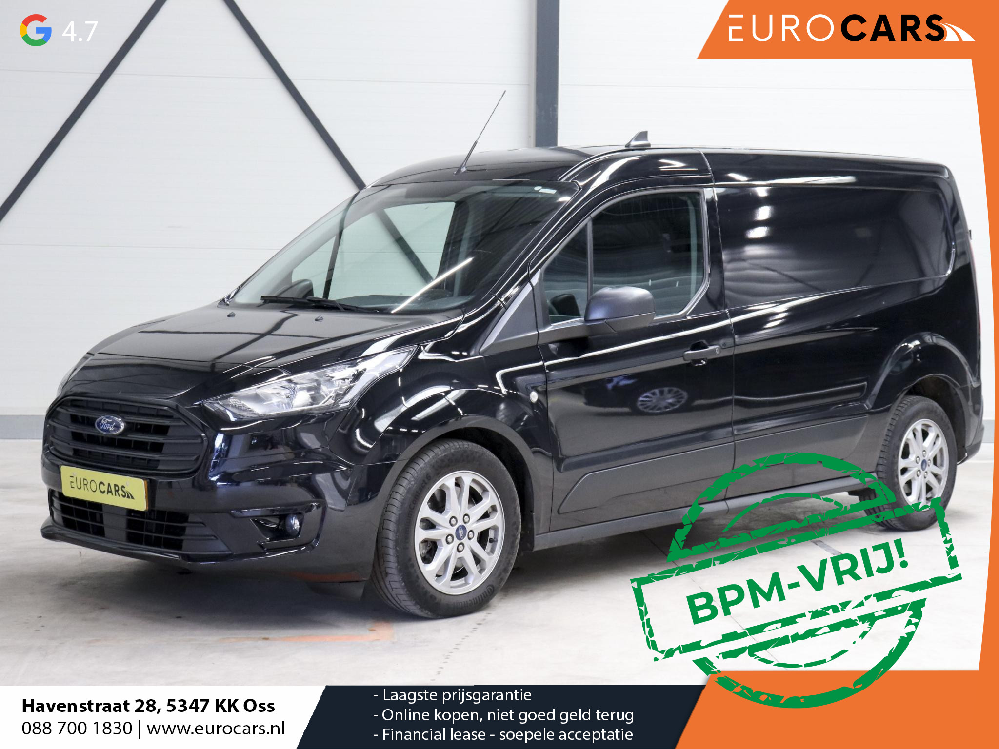 Ford Transit Connect L2 Trend Navigatie Airco  Parkeersensoren  Camera  Bluetooth  Carplay/Android Auto Trekhaak