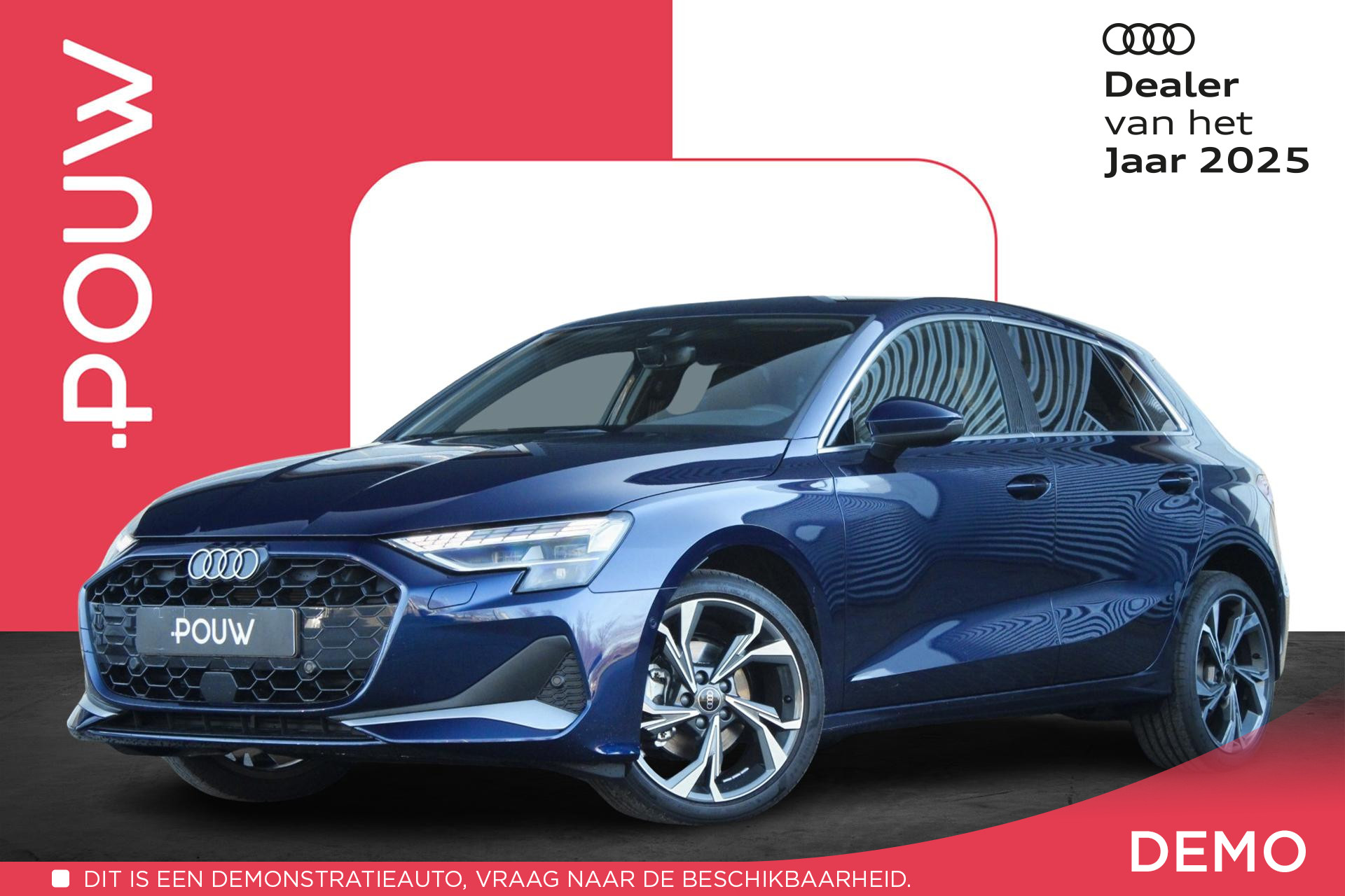 Audi A3 Sportback 30 TFSI S-tronic Advanced Edition | SONOS | Elek. Stoelen + Memory | Achteruitrijcamera | AppleCarplay/Android-auto | Comfortpakket