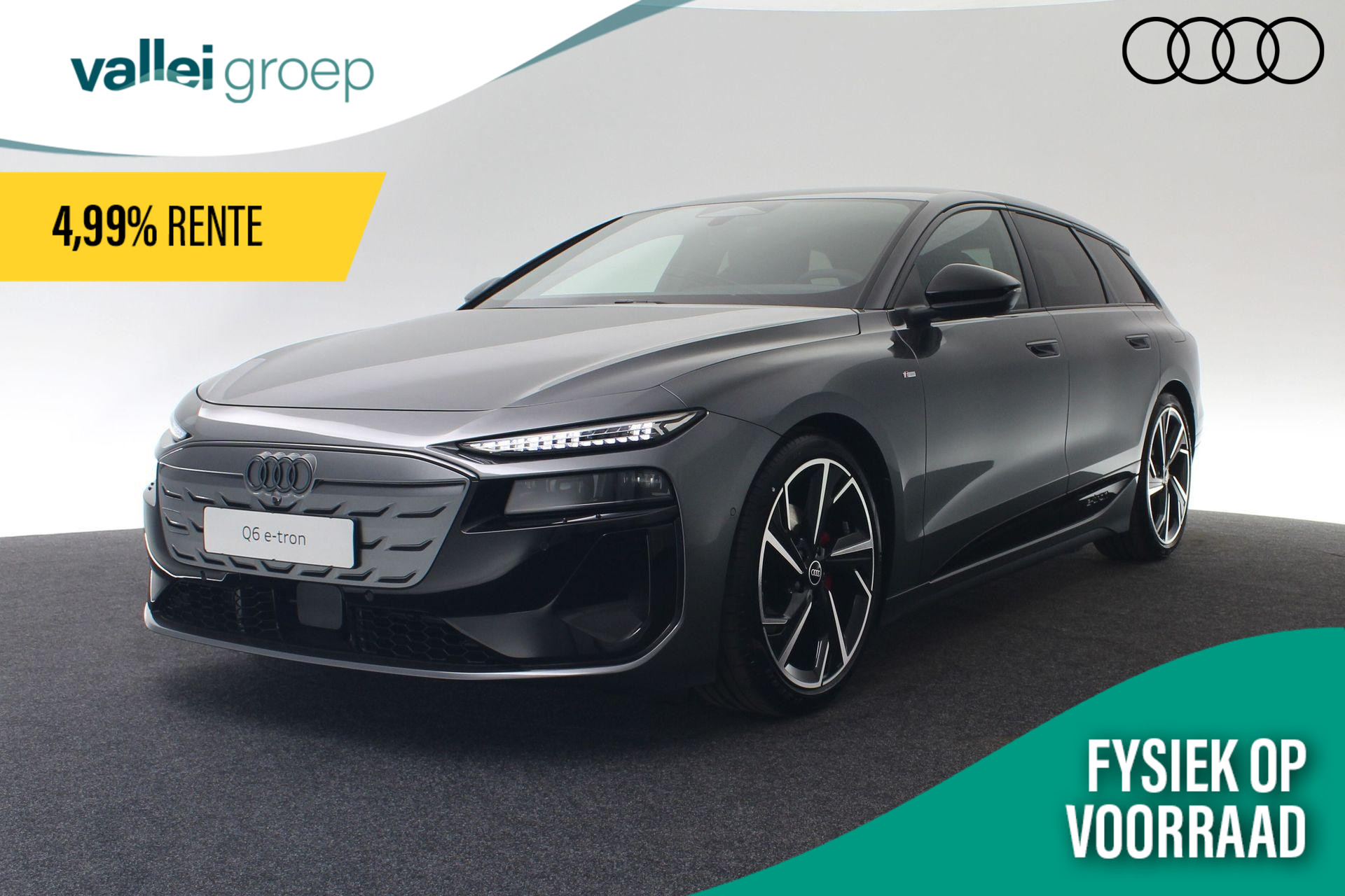 Audi A6 Avant e-tron S edition 83 kWh 210 kW / 286 pk | Tech Pro | Rode Remzadels | Privacy Glas