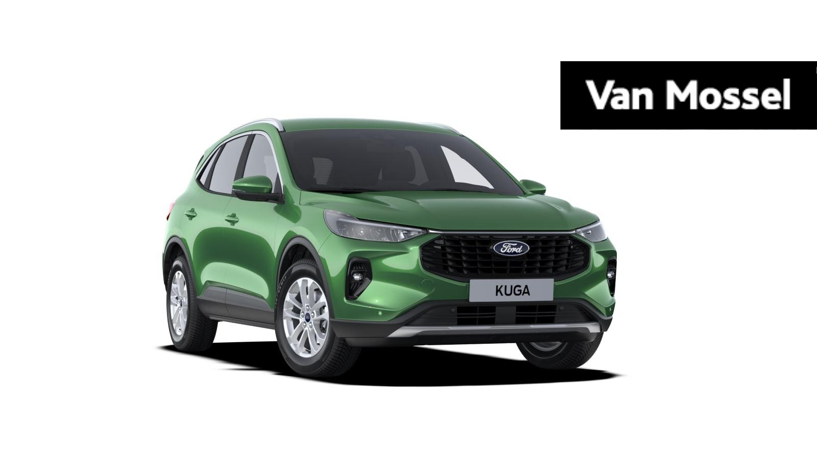 Ford Kuga 2.5 PHEV Titanium | 2100KG TREKGEWICHT | 243 PK!  | TITANIUM | BURSTING GREEN | NU TE BESTELLEN!