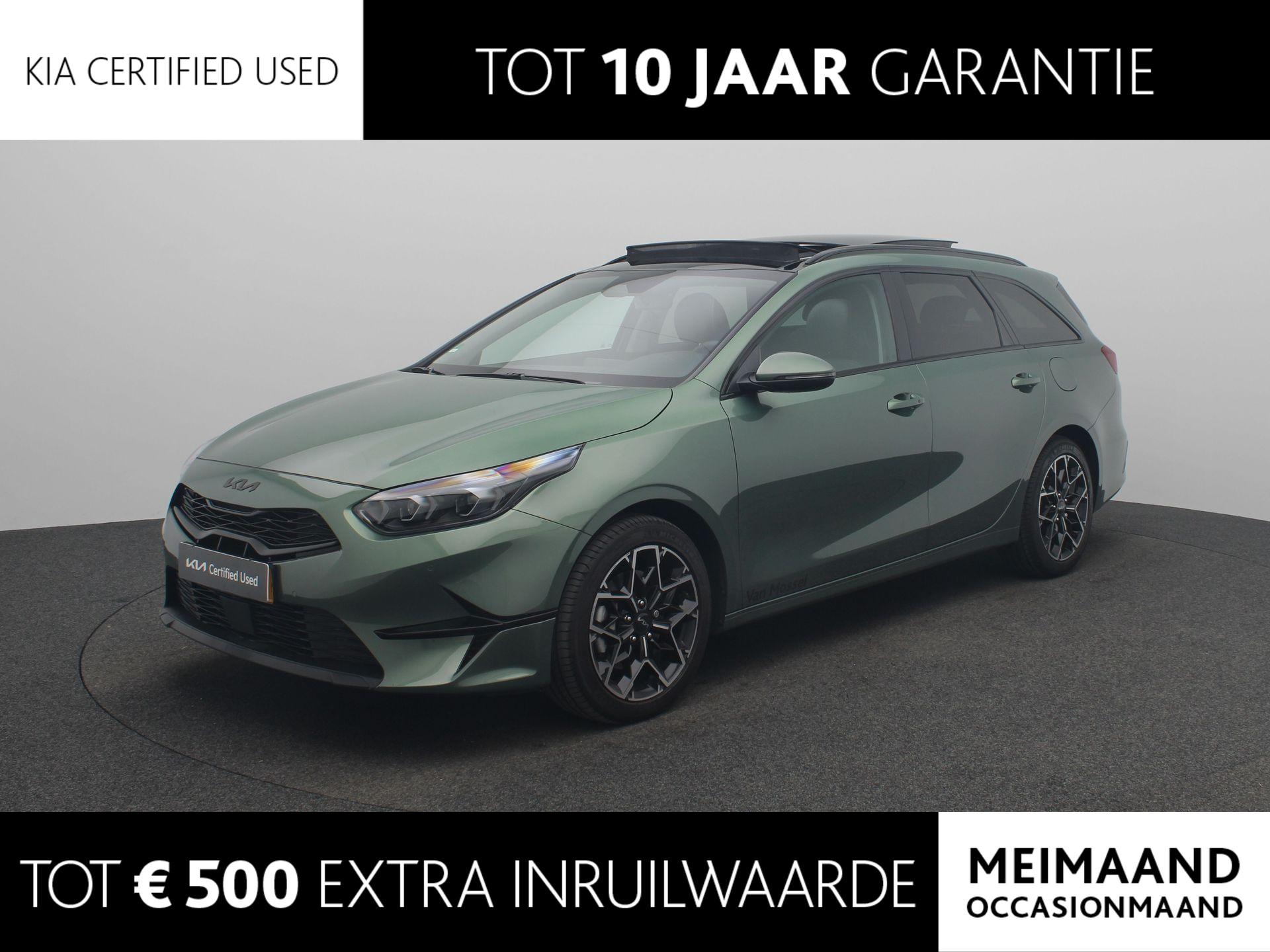 Kia Ceed Sportswagon 1.5 T-GDi ExecutiveLine DEMO AUTO | Black Pack | Navigatie | Elktr Stoelen | Elektr Klep | LM | Climate Control