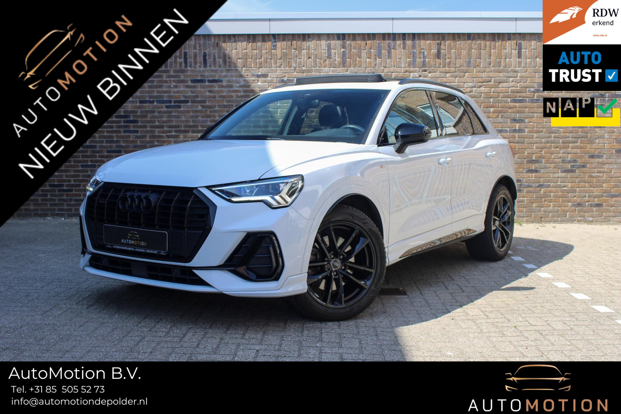 Audi Q3 45 TFSI quattro S Line Pro Line S |Pano | ACC | Lane ass | Black pakket