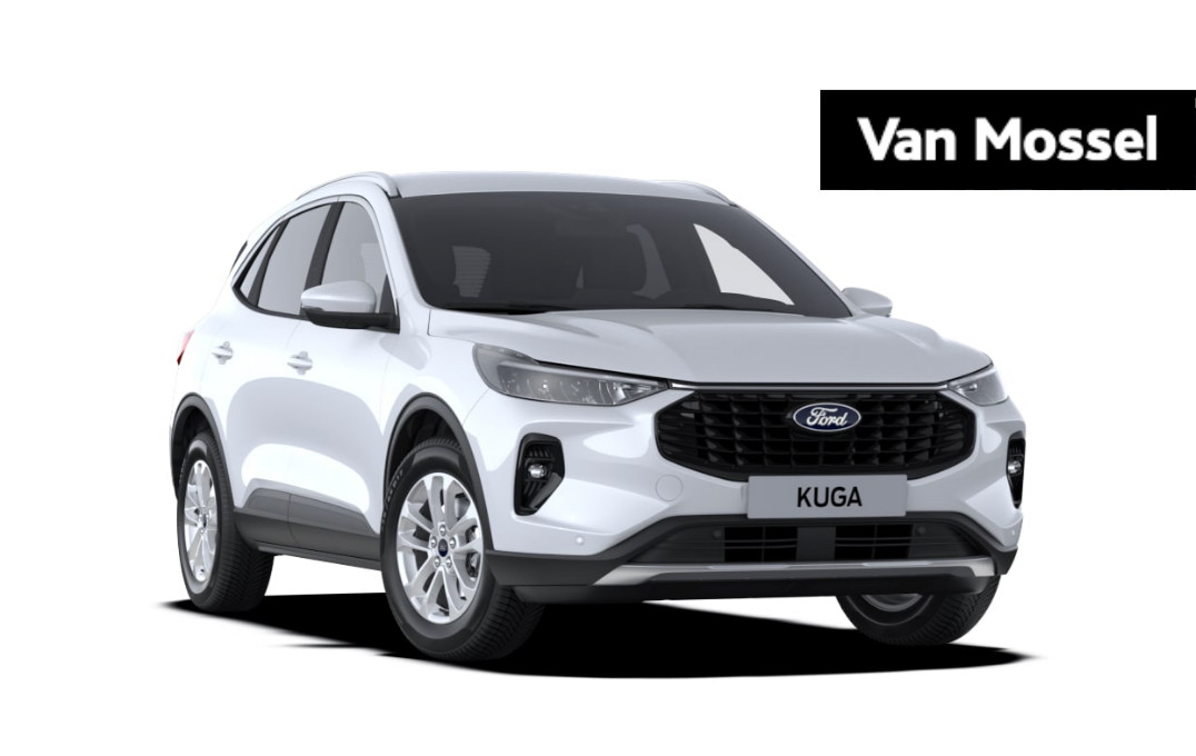 Ford Kuga 2.5 PHEV Titanium | 2100KG TREKGEWICHT | €4000,- FORD VOORDEEL | 243 PK!  | FROZEN WHITE | NIEUW MODEL |