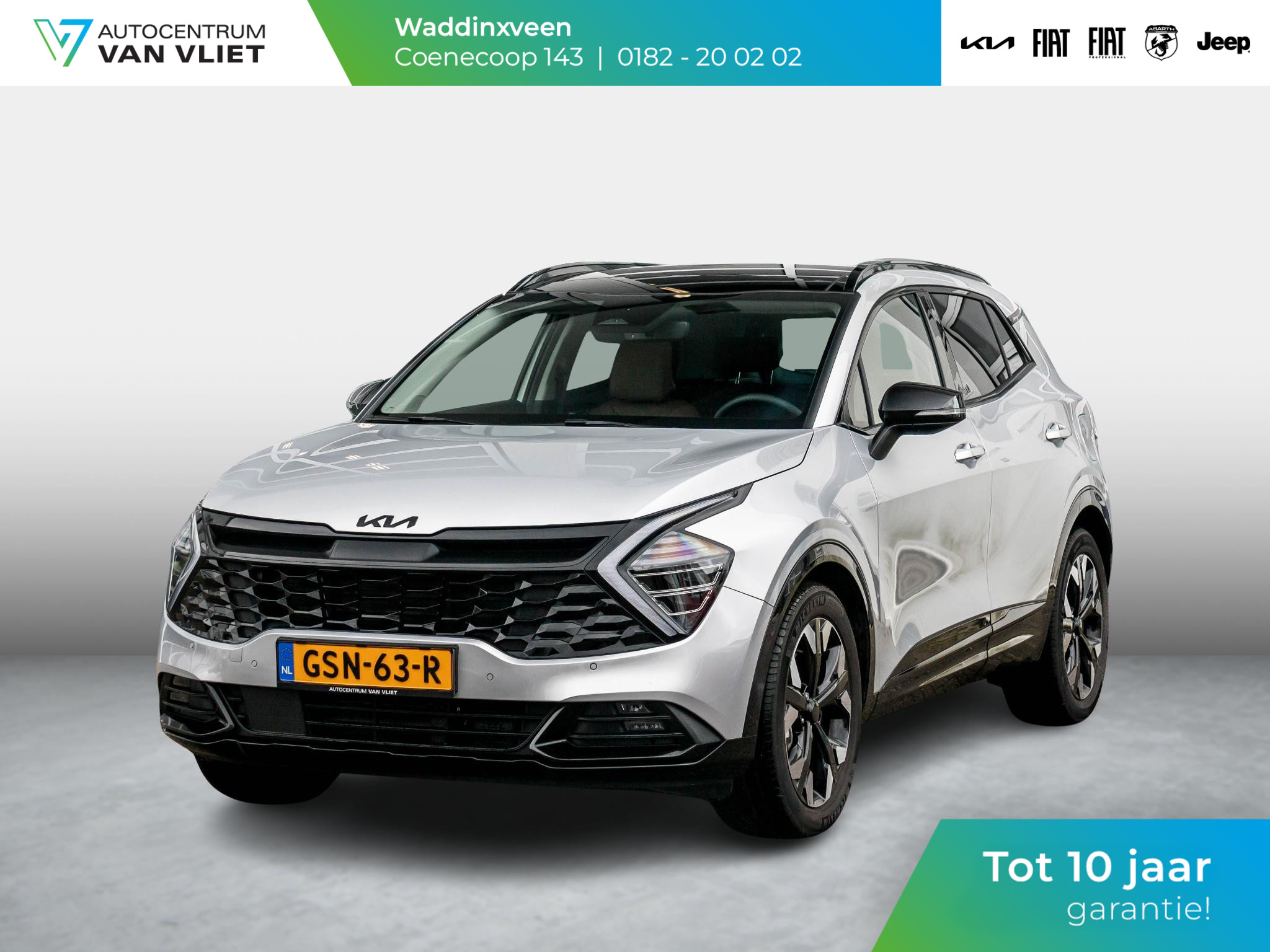 Kia Sportage 1.6 T-GDi Plug-in Hybrid AWD DynamicPlusLine | Ontchromed | Handmade Leder | Schuif/Kanteldak | Winter Pack | Beschikbaar in overleg