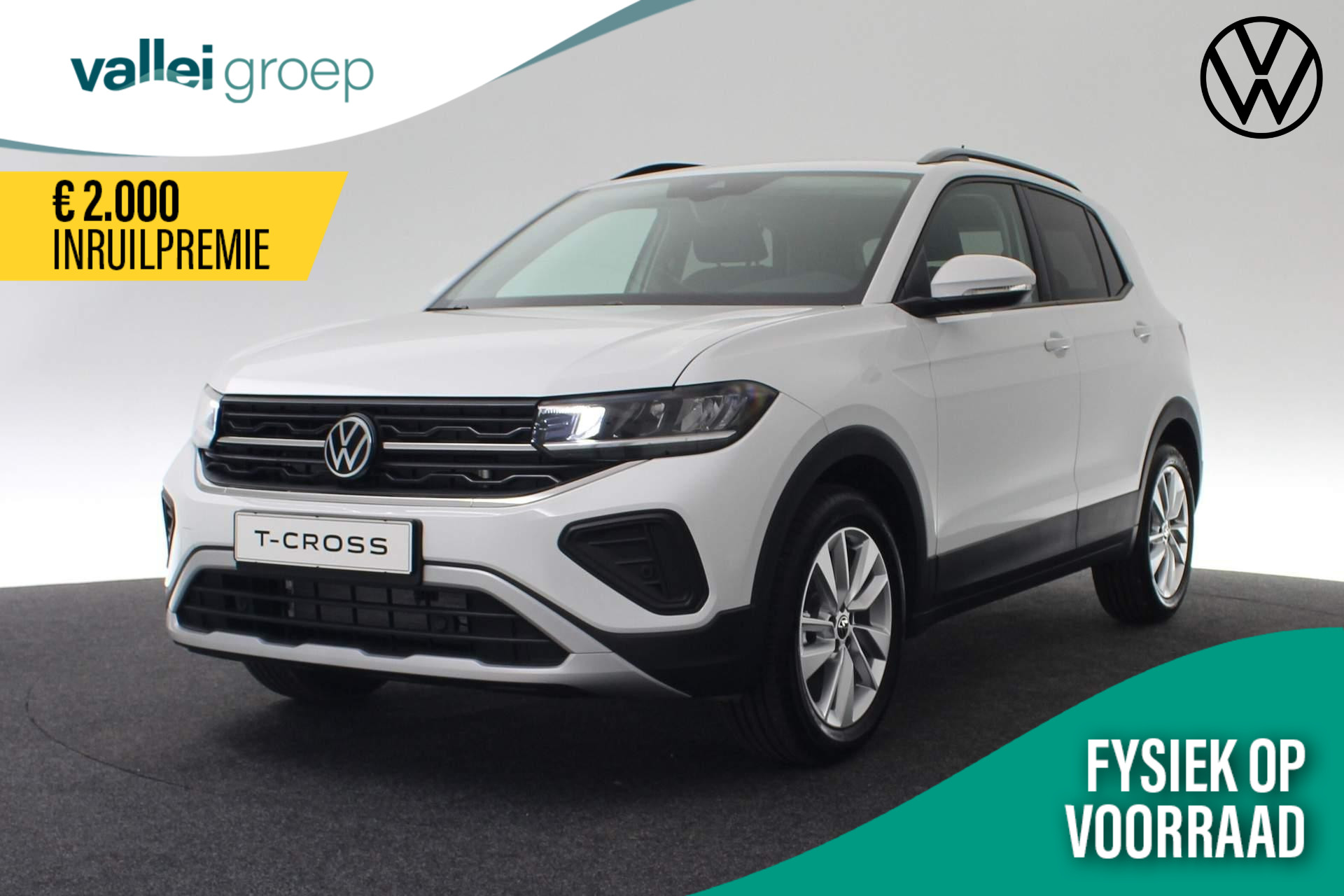 Volkswagen T-Cross Life Edition 1.0 TSI 85 kW / 116 pk DSG | Camera | Stoelverwarming | LED | Keyless | ACC | 17 inch