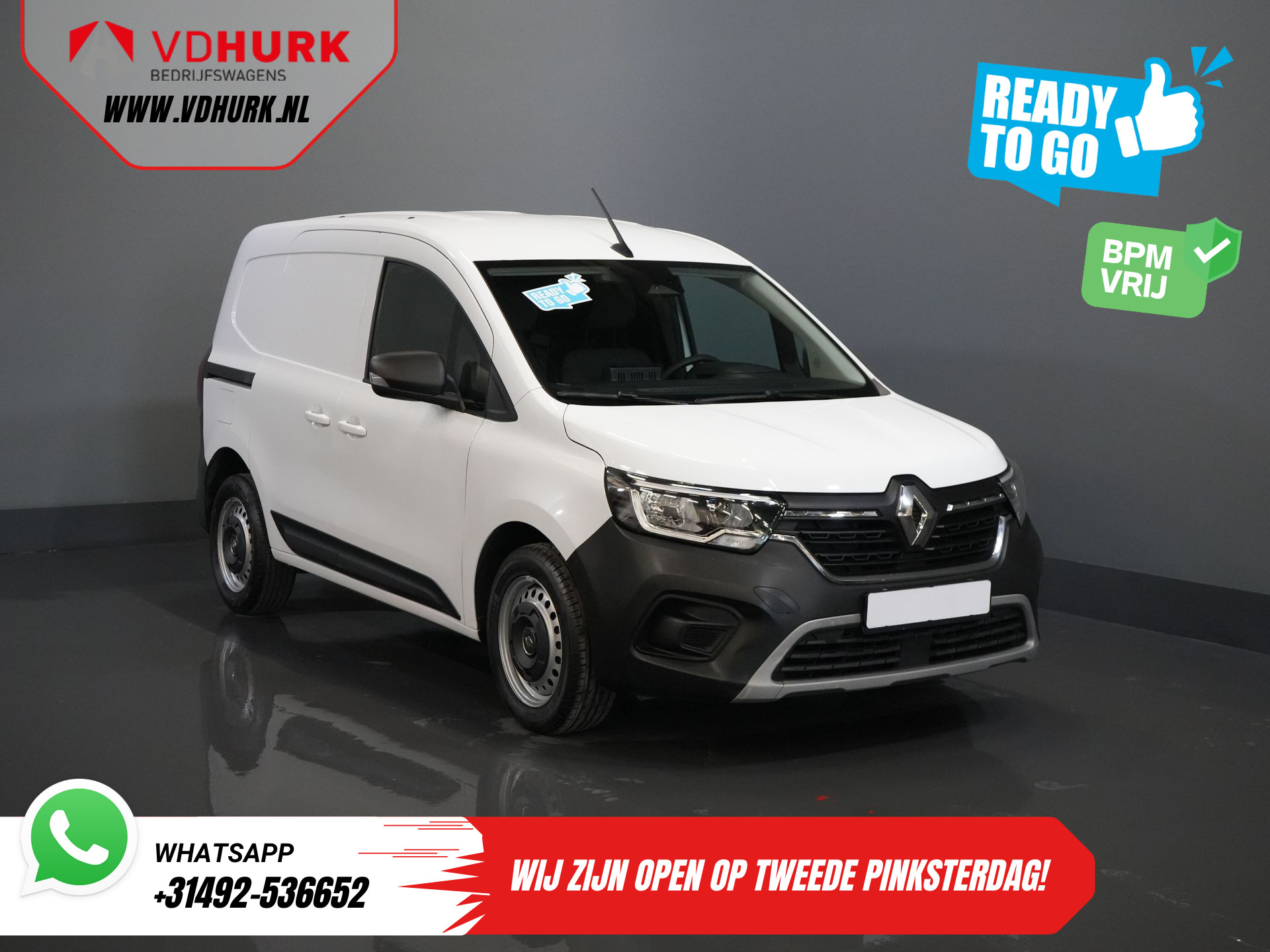 Renault Kangoo Express 1.3 TCe BENZINE 130 pk Aut. Ready2Go 3 Pers./ Carplay/ Navi/ Camera/ PDC/ Cruise/ Airco