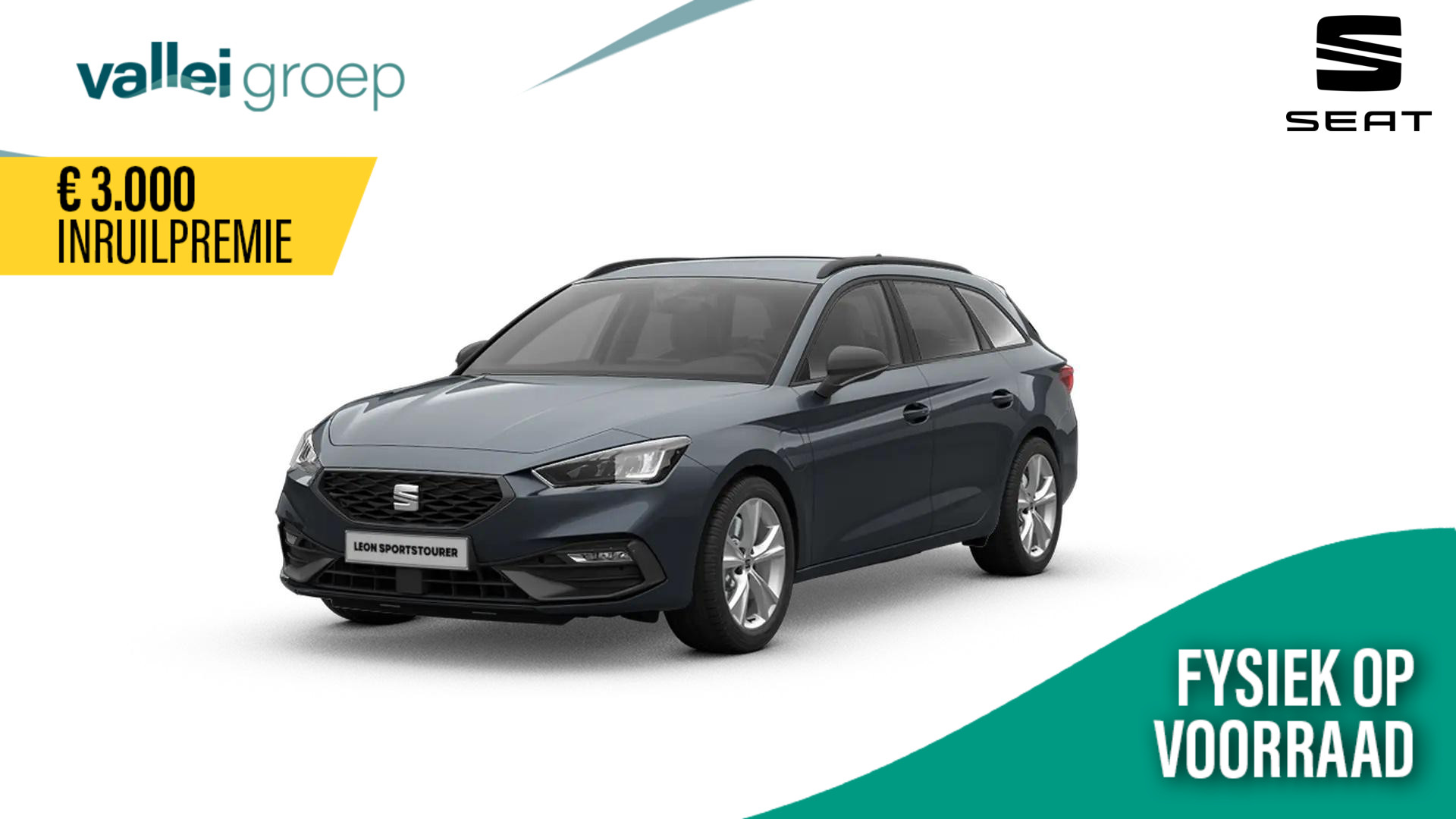 SEAT Leon Sportstourer FR PHEV First Edition 1.5 TSI eHybrid 150kW / 204pk Stationwagen 6 versn. D