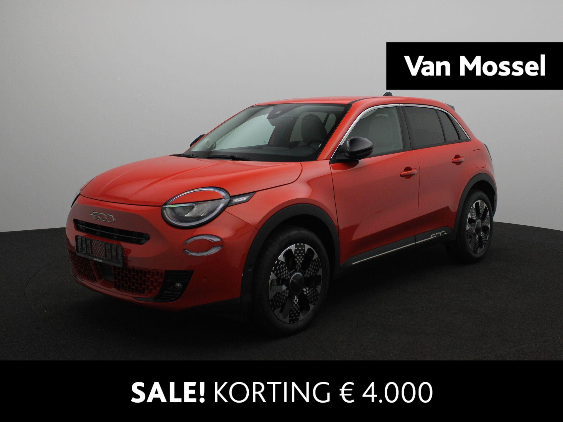 Fiat 600 1.2 Hybrid La Prima | Android & Apple Carplay | Parkeersensoren | Led Verlichting |