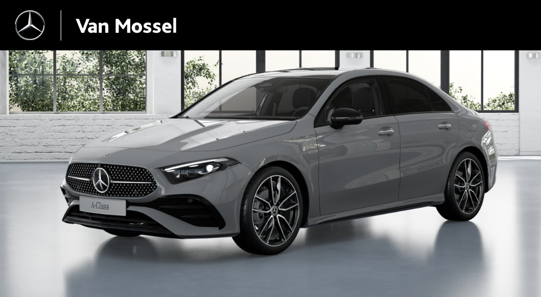 Mercedes-Benz A-Klasse 180 Limousine Business Solution AMG / Stoelverwarming / 360Graden-Camera / Memory-Stoelen / Panorama-schuifdak / Night-Pakket /