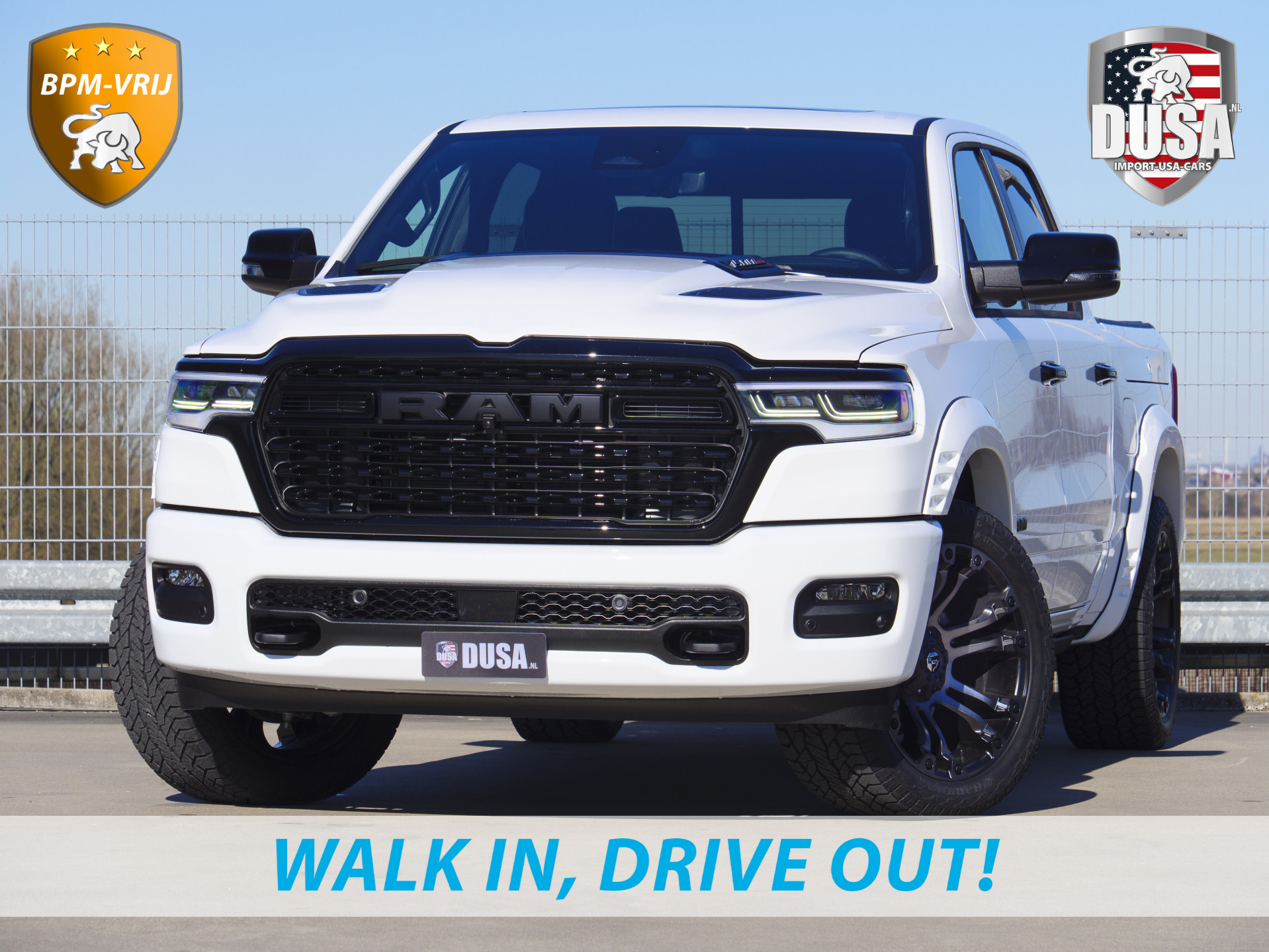Dodge Ram 1500 | Limited | Night | 3.0L Twin-Turbo I6 | High Output | BPM-VRIJ | Passenger Display | 14,4 Touch Screen |  LPG | RAMBOX Getoonde accessoires zijn verkrijgbaar tegen meerprijs