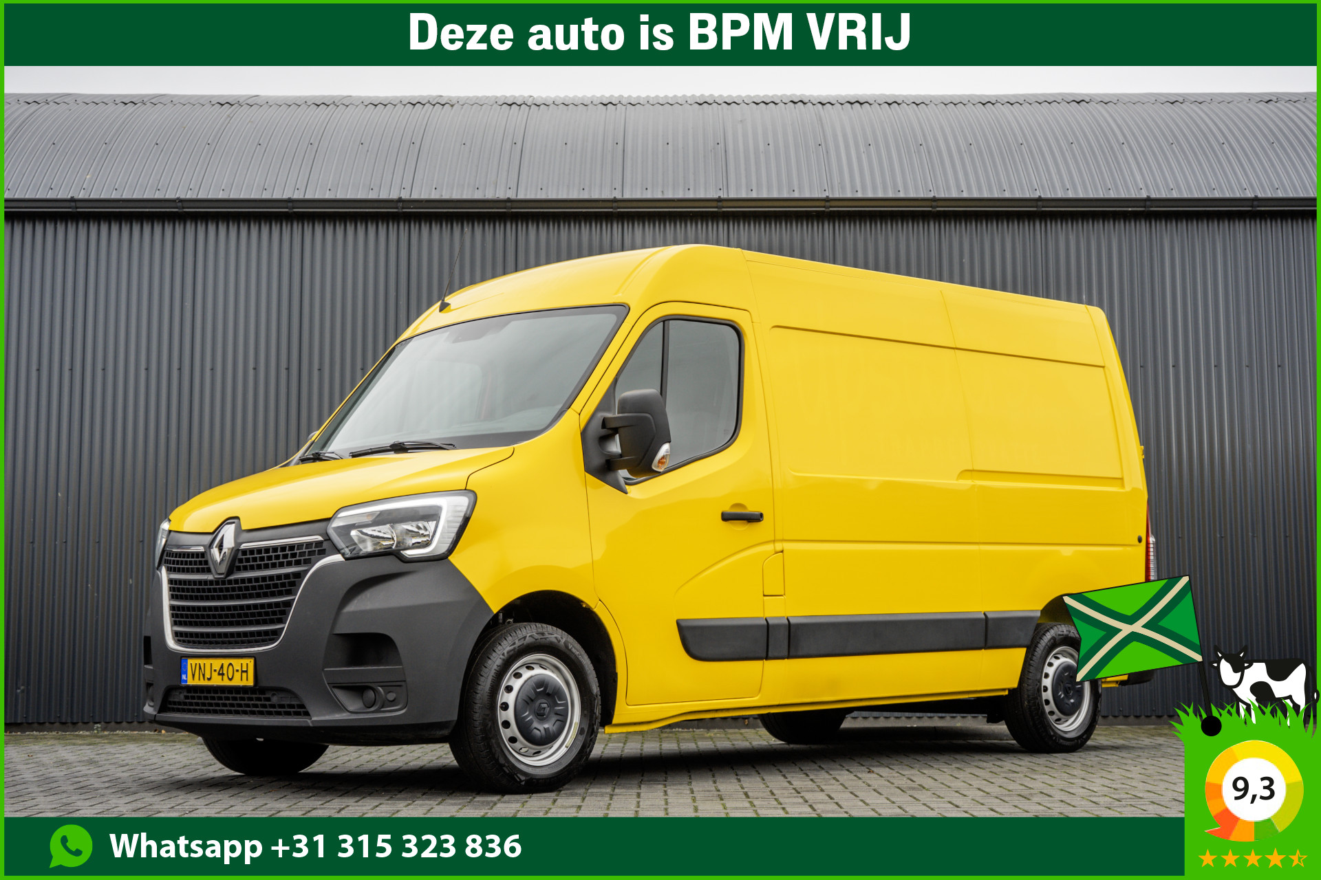 Renault Master 2.3 dCi L2H2 | Euro 6 | 136 PK | Cruise | Airco | Navigatie | LED