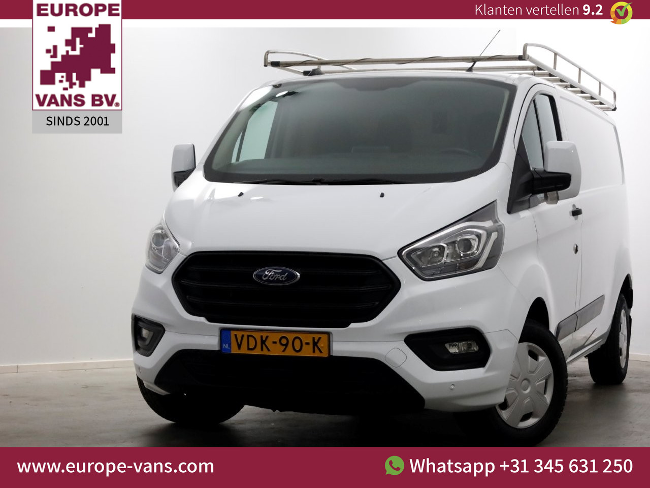 Ford Transit Custom 2.0 TDCI L2H1 Trend Airco/Navi/Trekhaak 2800kg 11-2019