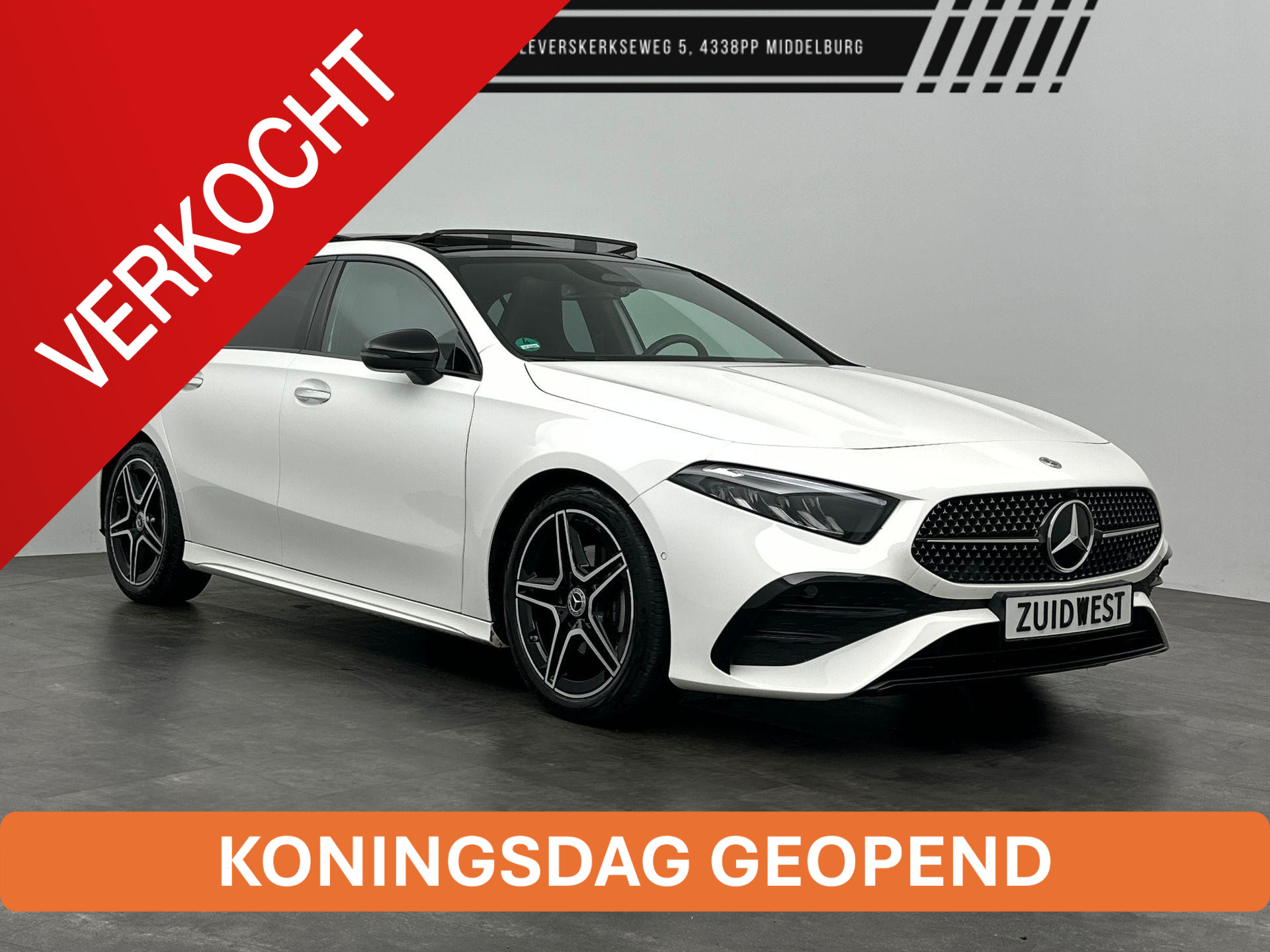 Mercedes-Benz A-Klasse 180 AMG Pano Sfeer Keyless Camera BTW