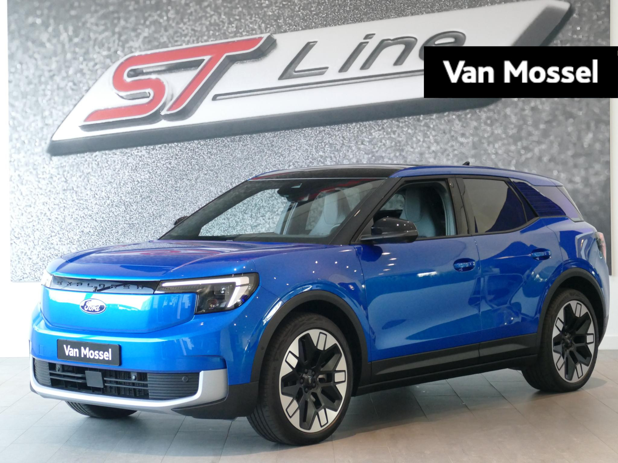 Ford Explorer Premium Extended Range RWD 77 kWh PANORAMADAK | 21"LMV | DRIVER ASSISTANCE PACK | BLUE MY MIND