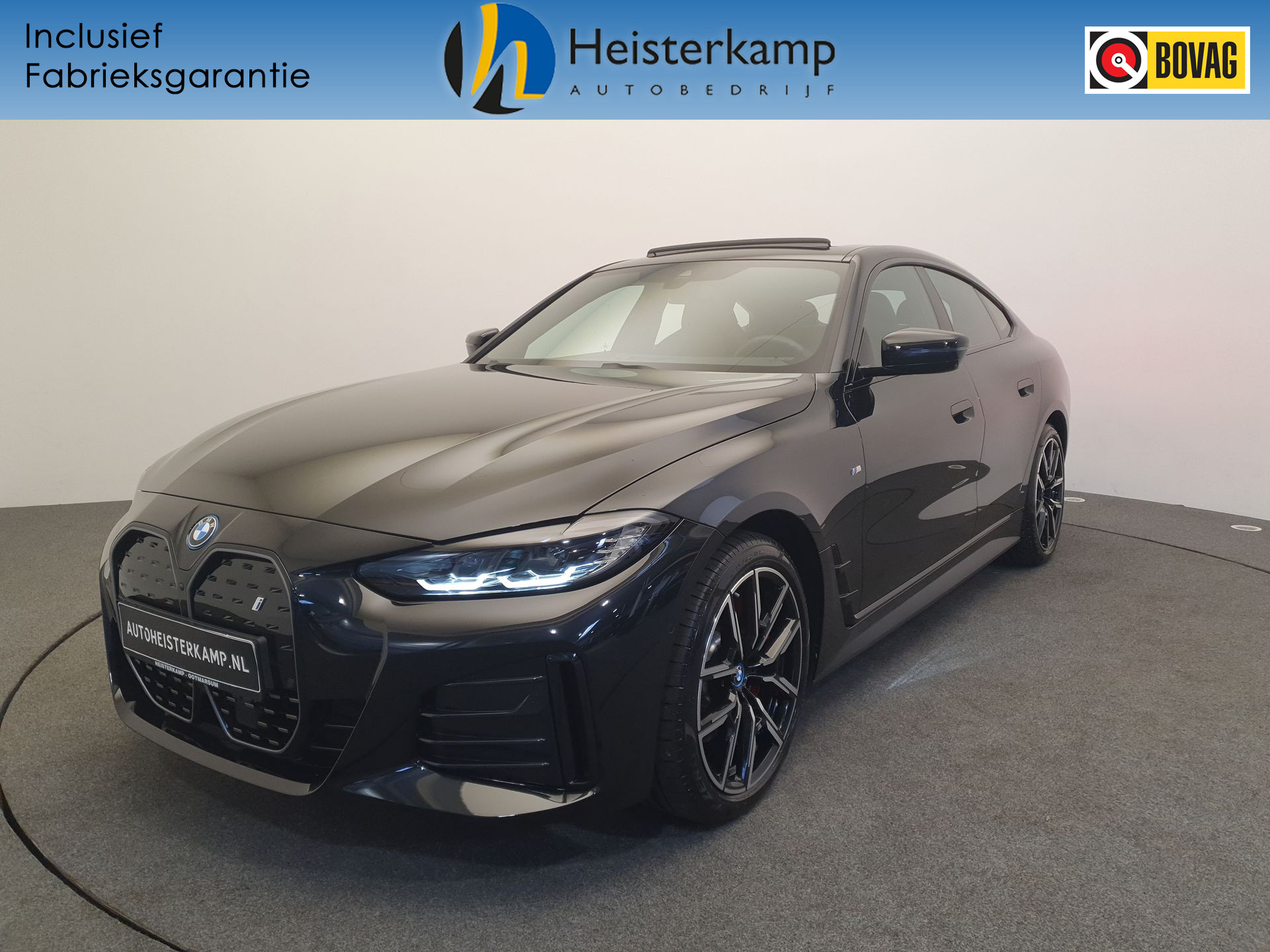 BMW i4 eDrive40 M-Sport 84 kWh Panoramadak, M-Sportstoelen, 360° Camera