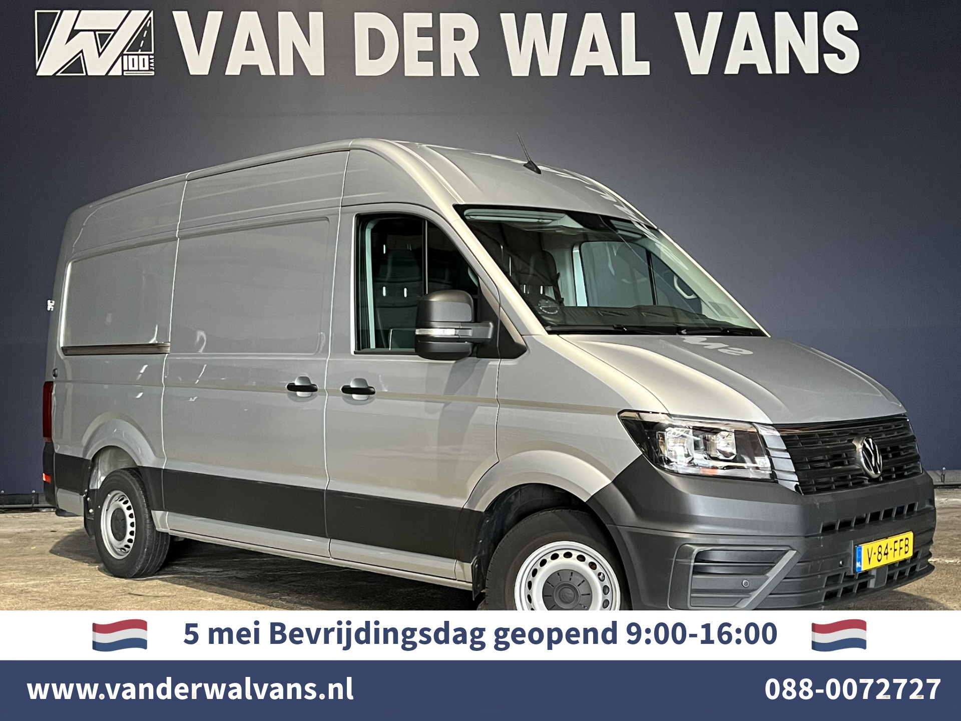 Volkswagen Crafter 2.0 TDI 140pk L3H3 L2H2 Euro6 Airco | Camera | Cruisecontrol | Apple Carplay Android Auto, 3000kg trekvermogen, Parkeersensoren, Chauffeursstoel, Bijrijdersbank