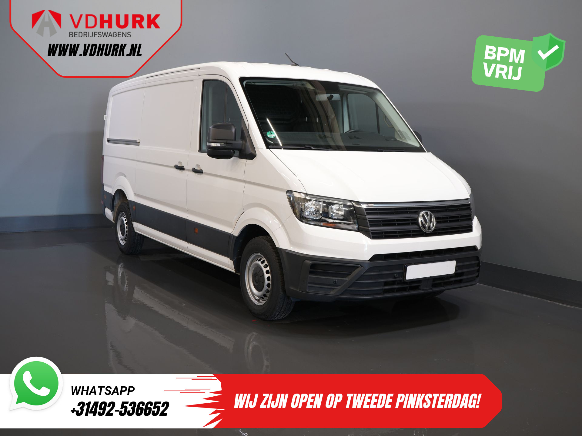 Volkswagen Crafter 2.0 TDI DSG Aut. L3H2 BPM VRIJ CarPlay/ Navi/ Airco/ PDC V+A