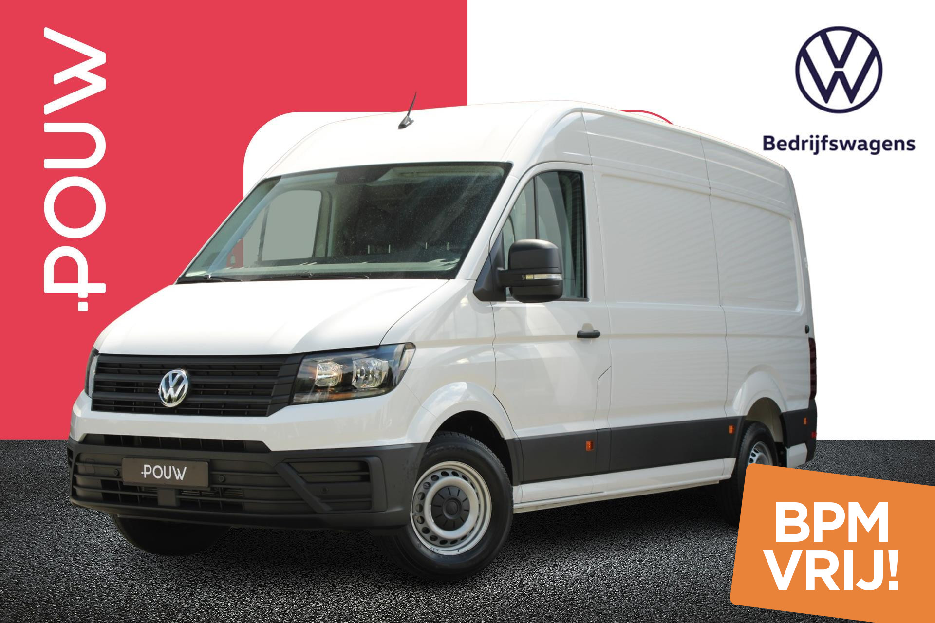 Volkswagen Crafter 35 2.0 TDI 177pk AUT L3H3 | Navigatie | Camera | Cruise | Bijrijdersbank