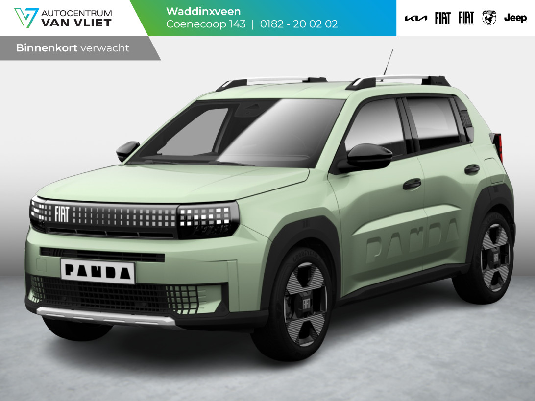 Fiat Panda Grande 1.2 Hybrid La Prima | Automaat | Camera | Clima | Apple Carplay | Cruise | Navi | 17" | Winter Pack