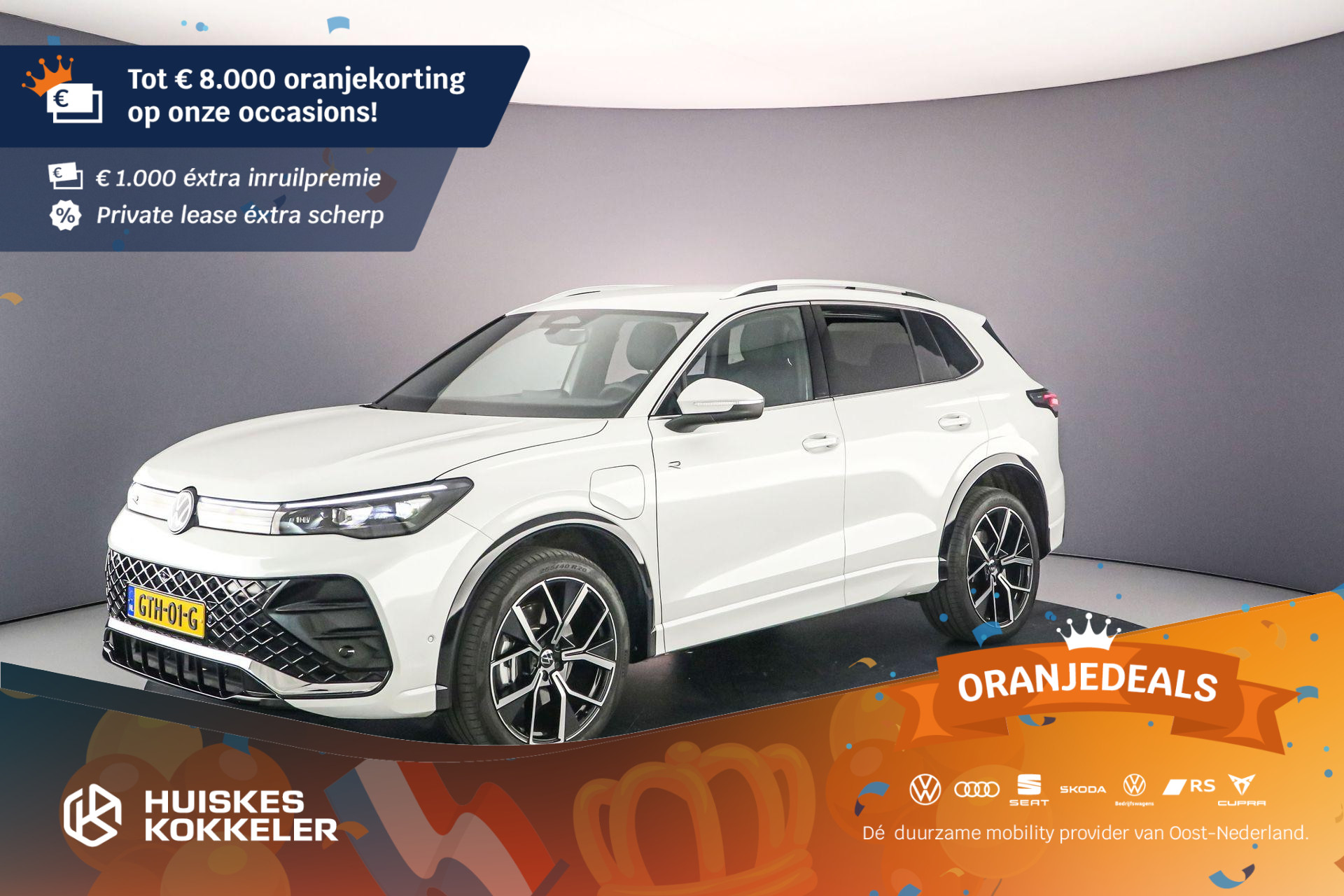Volkswagen Tiguan R-Line Edition 1.5 TSI eHybrid 272pk DSG Automaat Trekhaak, Adaptive cruise control, Elektrische achterklep, Navigatie, Achteruitrijcamera, LED verlichting