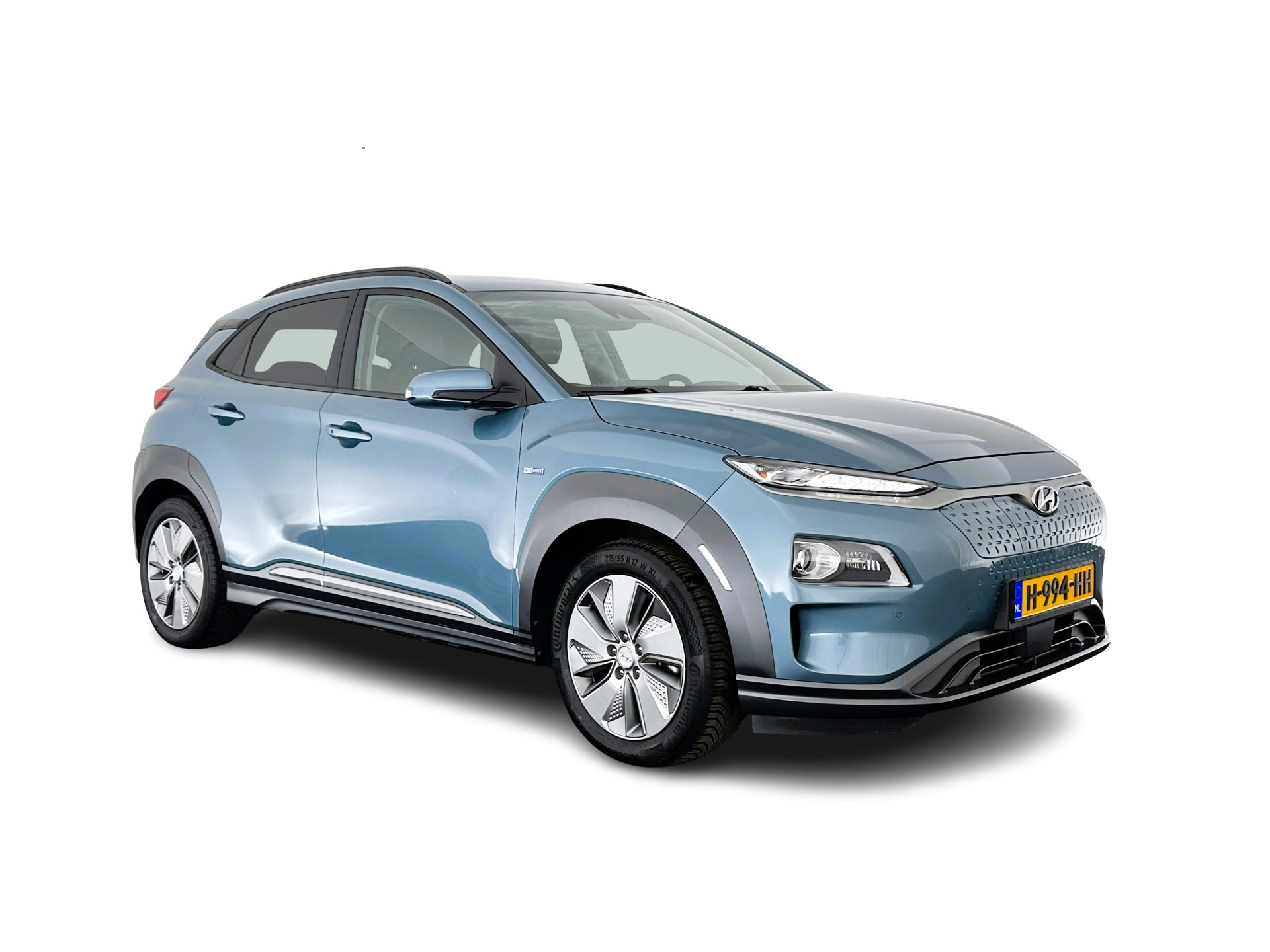 Hyundai Kona EV Premium 64 kWh [ 3-Fase ] (INCL-BTW) *HEAT-PUMP | FULL-LEATHER | HEAD-UP | FULL-LED | NAVI-FULLMAP | DAB | ADAPTIVE-CRUISE | KRELL-AUDIO | KEYLESS | CAMERA | BLIS | LANE-ASSIST | DIGI-COCKPIT | COMFORT-SEATS | 17''ALU