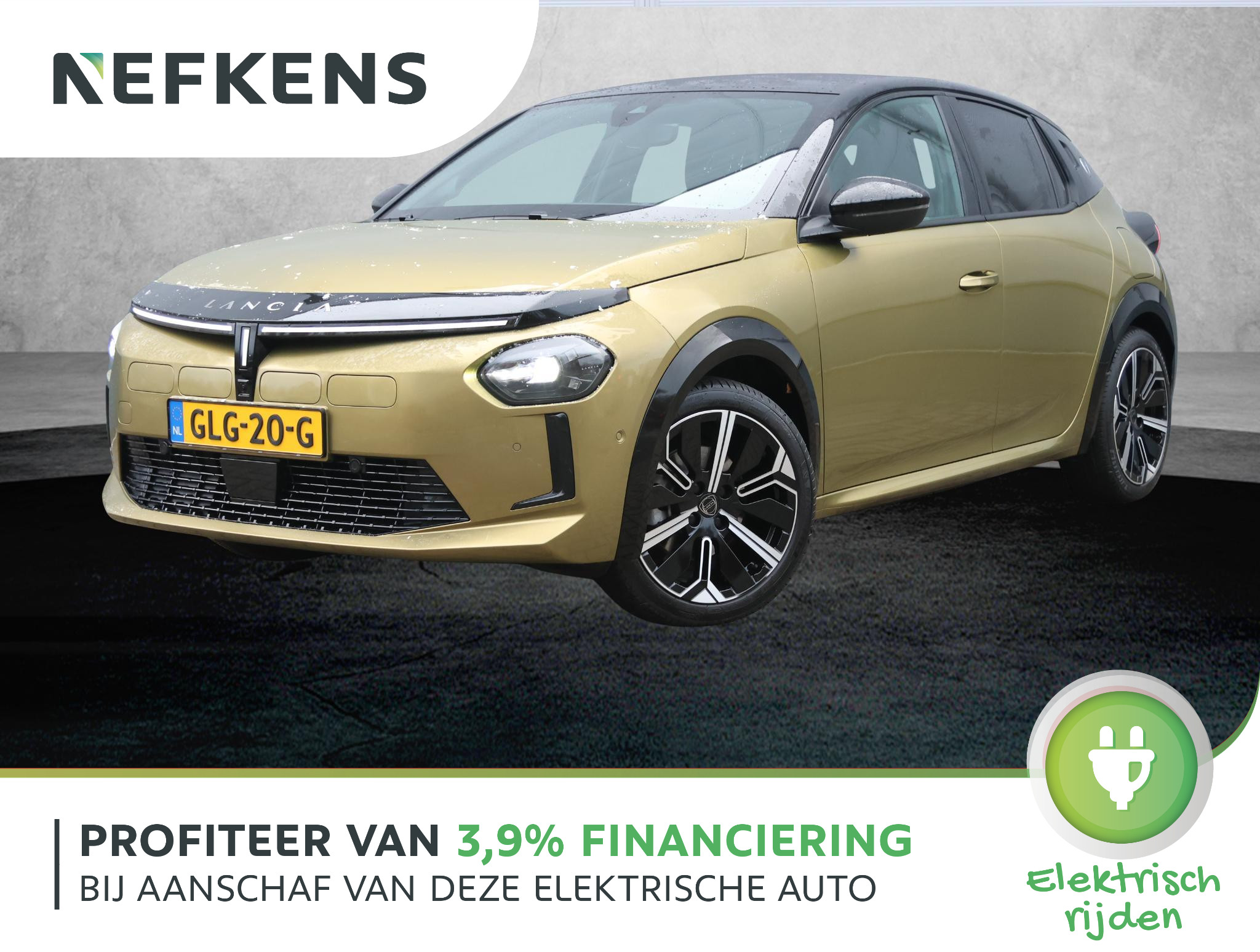 Lancia Ypsilon LX 51 kWh 3-fase | Snel rijden | NL Auto! | 17" LMV | Adaptive Cruise | Virt. Cockpit