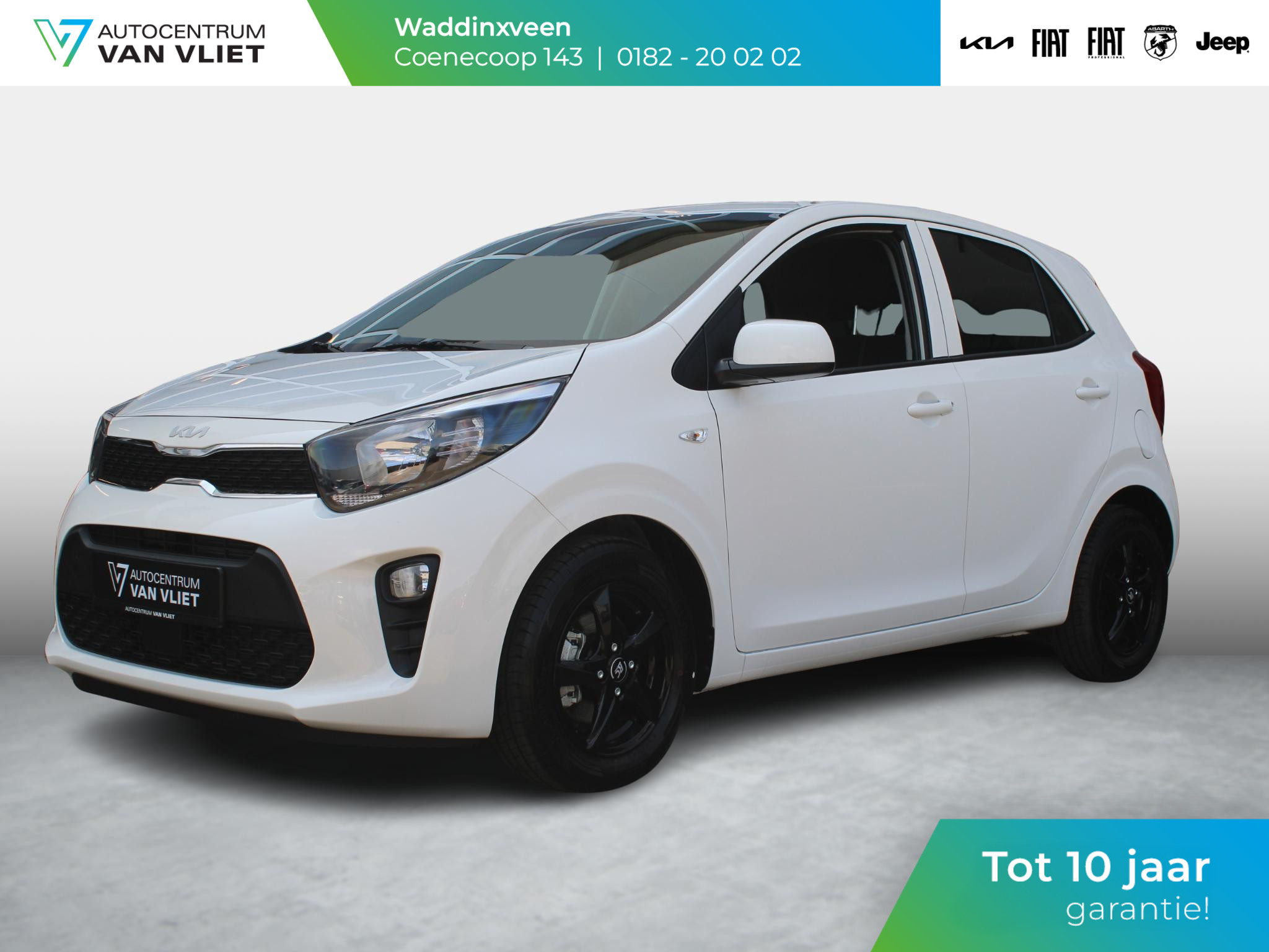 Kia Picanto 1.0 DPi BlackLine | 5-Pers. | Airco | Cruise | Bluetooth | Priv Glass | Black Gloss Velgen