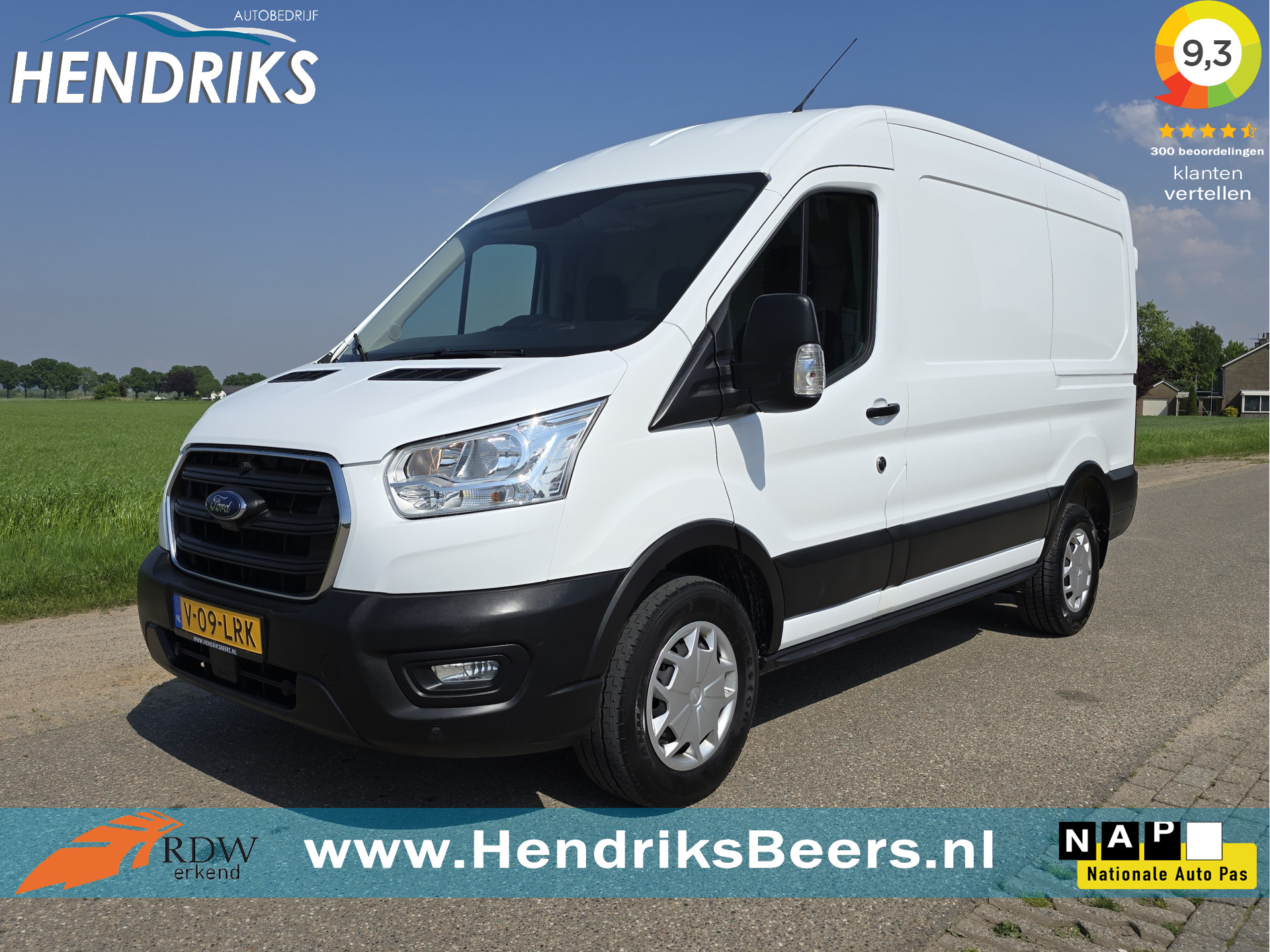 Ford Transit 350 2.0 TDCI L2 H2 - 130 Pk - Euro 6 - Airco - Cruise Control