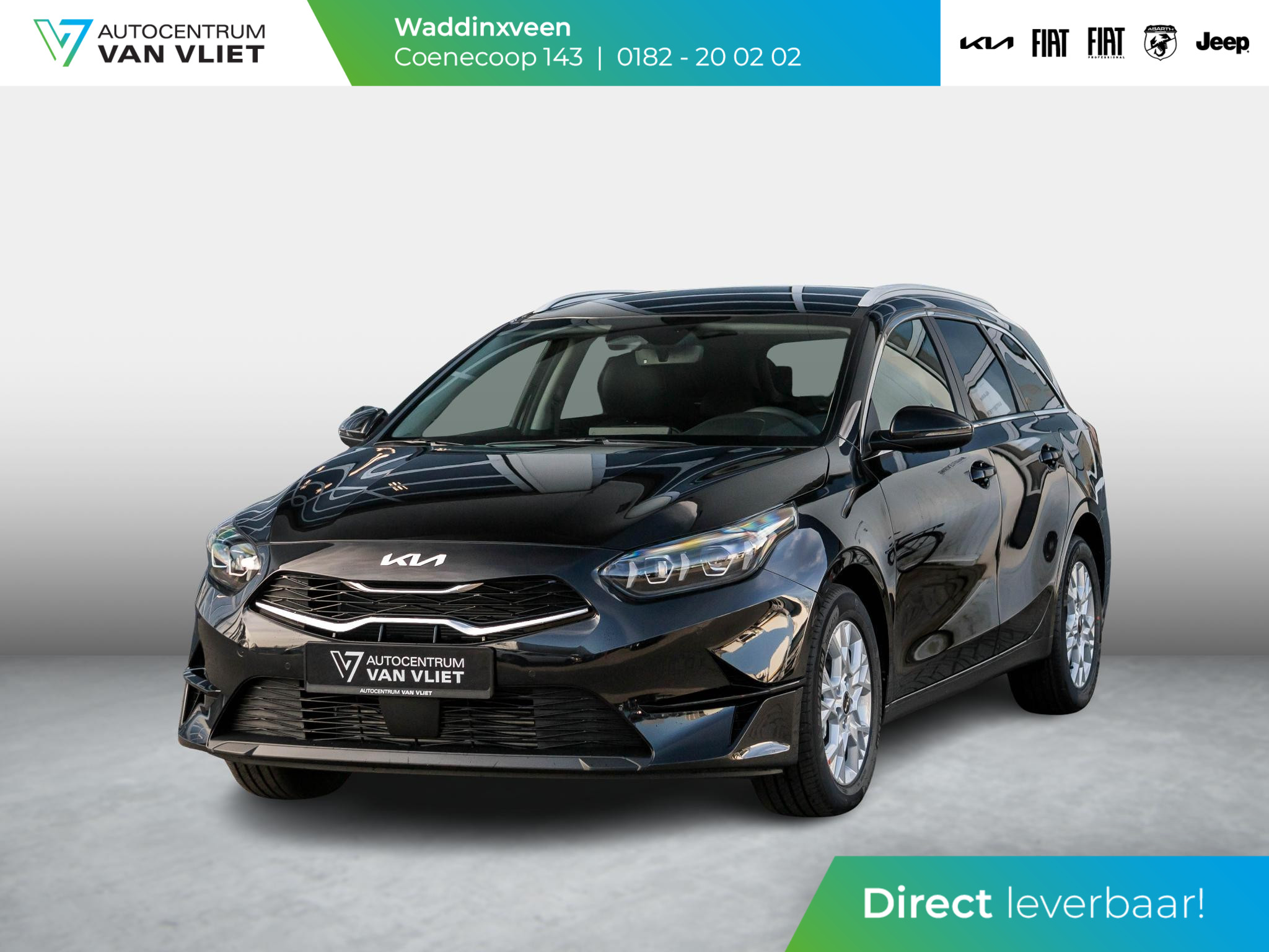 Kia Ceed Sportswagon 1.0 T-GDi DynamicPlusLine | ANWB Private Lease v.a. € 439,- | Direct leverbaar | Keyless | Stoel-/stuurverwarming | Priv. glass | Navi | Carplay | Clima